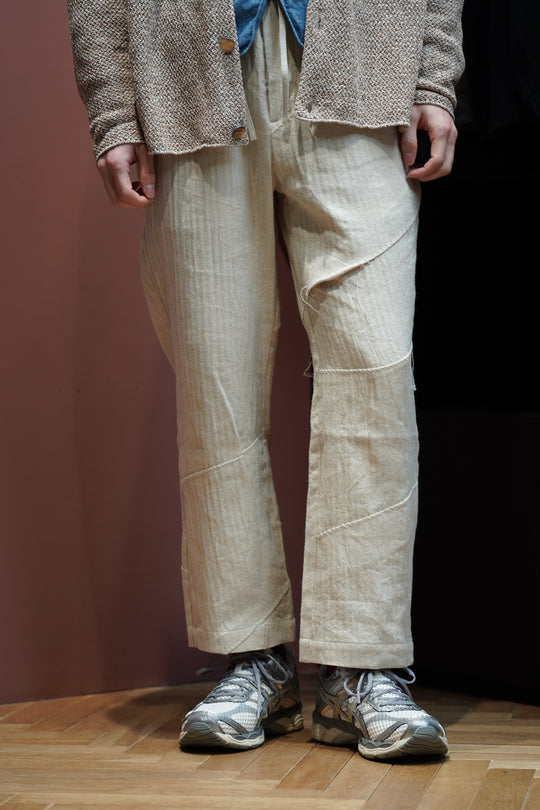Nobuyuki Matsui(ノブユキ マツイ)26SSのPpants(BEIGE)(パンツ)の通販