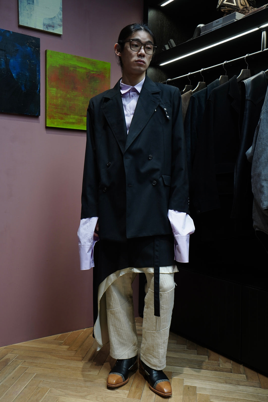 SATORU SASAKI(サトルササキ)のSATORU SASAKI STUPID ASYMMETRY HEM