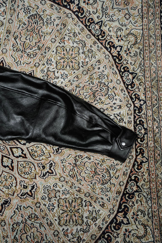 SUGARHILL(シュガーヒル)26SSのSHRINK BOMBER JACKET(BLACK SHRINK