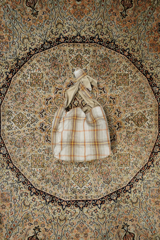 NICHOLAS DALEY(ニコラス デイリー)のSLING PRINTED TOTE BAG TARTAN
