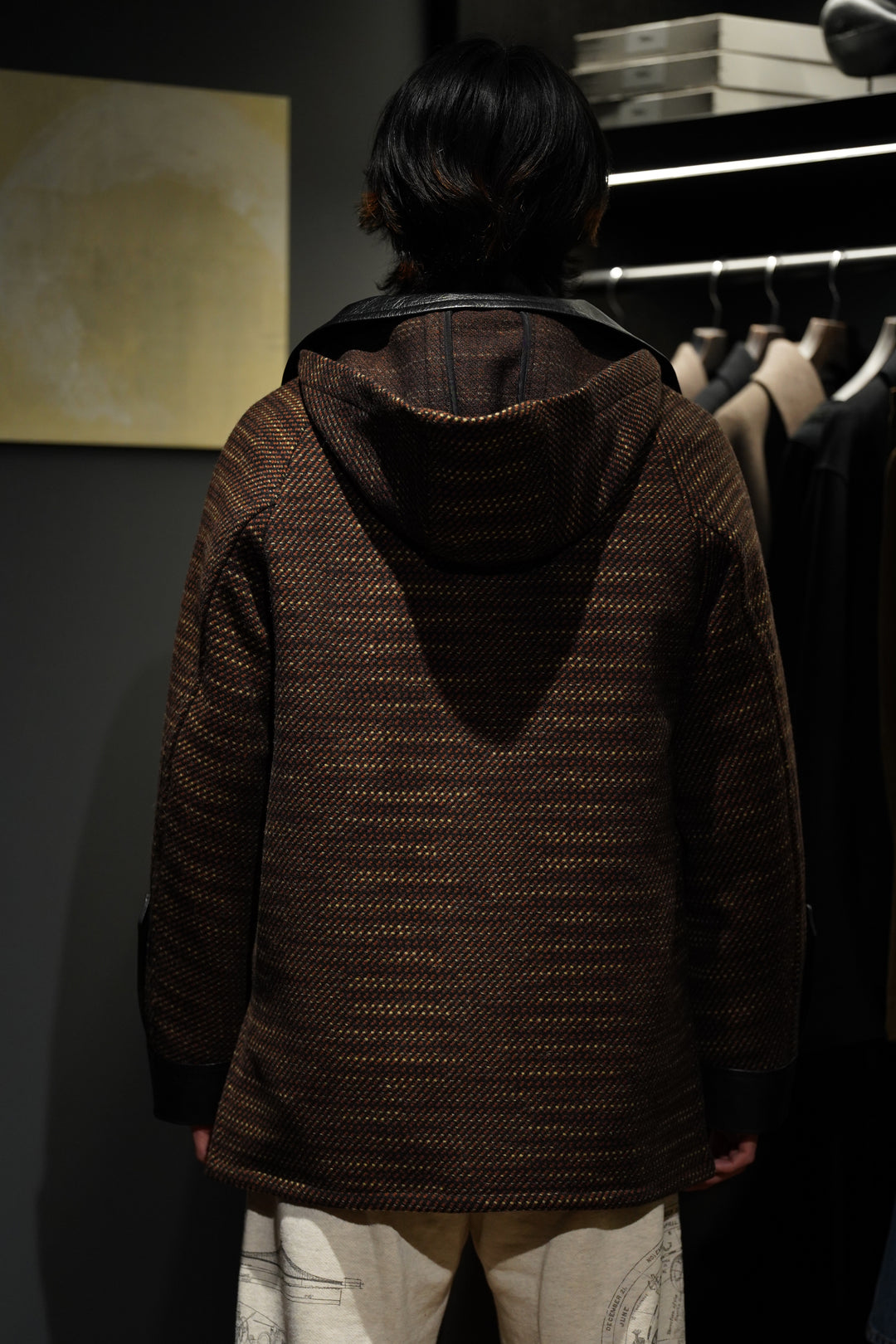 STEAF 23AW　SKY COAT（SUNSET BROWN） STEAF(スティーフ)のSKY COAT(SUNSET BROWN)(コート)の通販