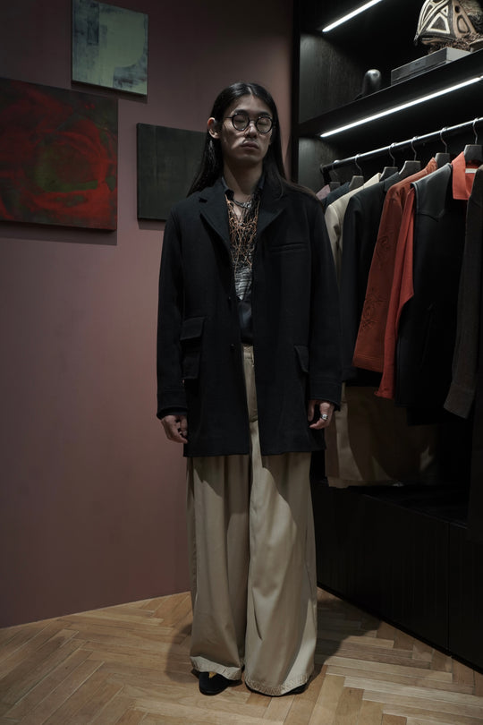 Taiga Takahashi(タイガタカハシ)のATELIER COAT(BLACK)(コート)の通販