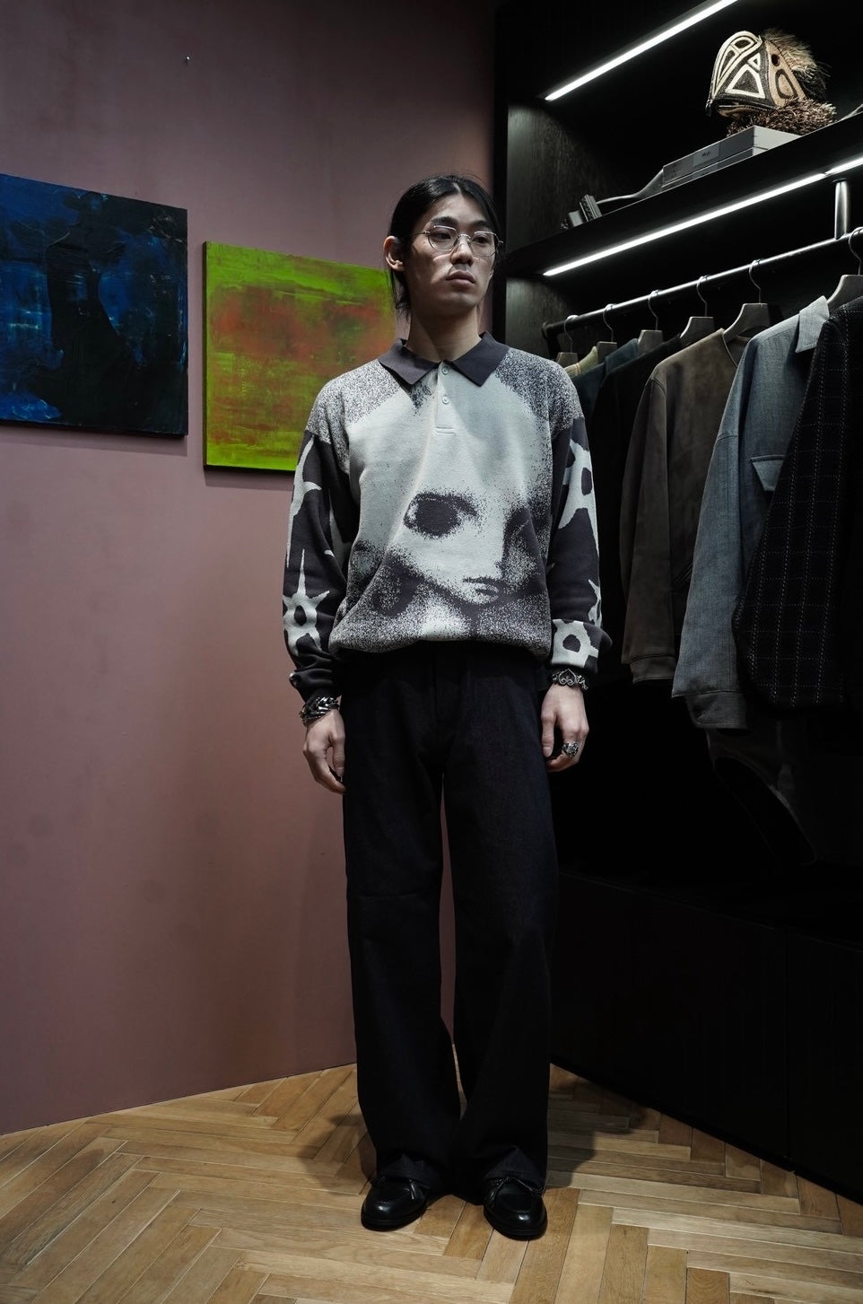 Omar Afridi(オマールアフリディ)2026SSの5 PKT TROUSERS (INDIGO