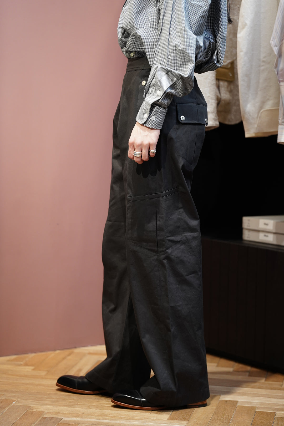 Omar Afridi 25SS CAROL TROUSERS mail order | CEDARWOOD Online Shop