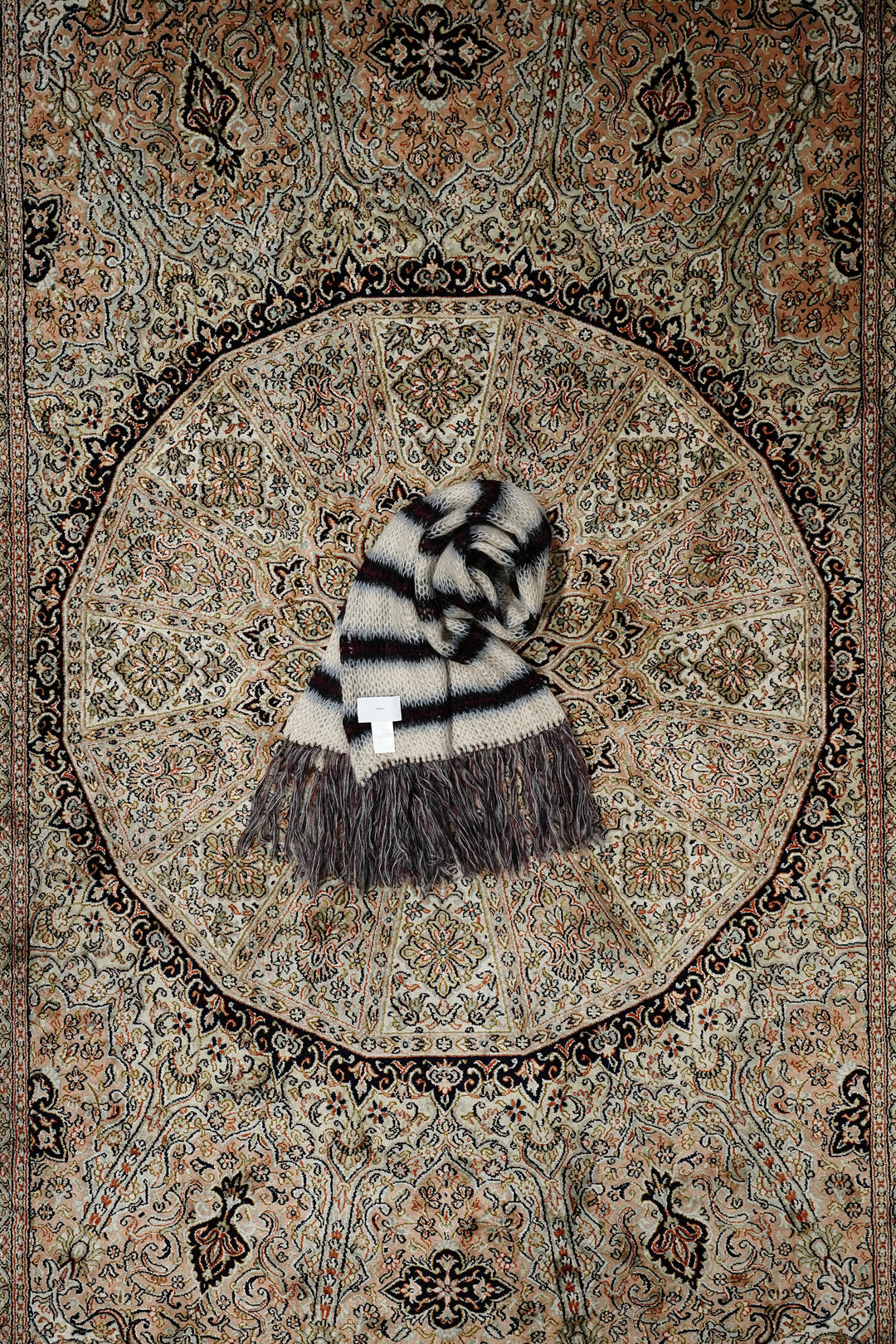 SUGARHILL MOHAIR STRIPE MUFFLER モヘア マフラー SUGARHILL(シュガーヒル)のMOHAIR STRIPE MUFFLER(WINE STRIPE
