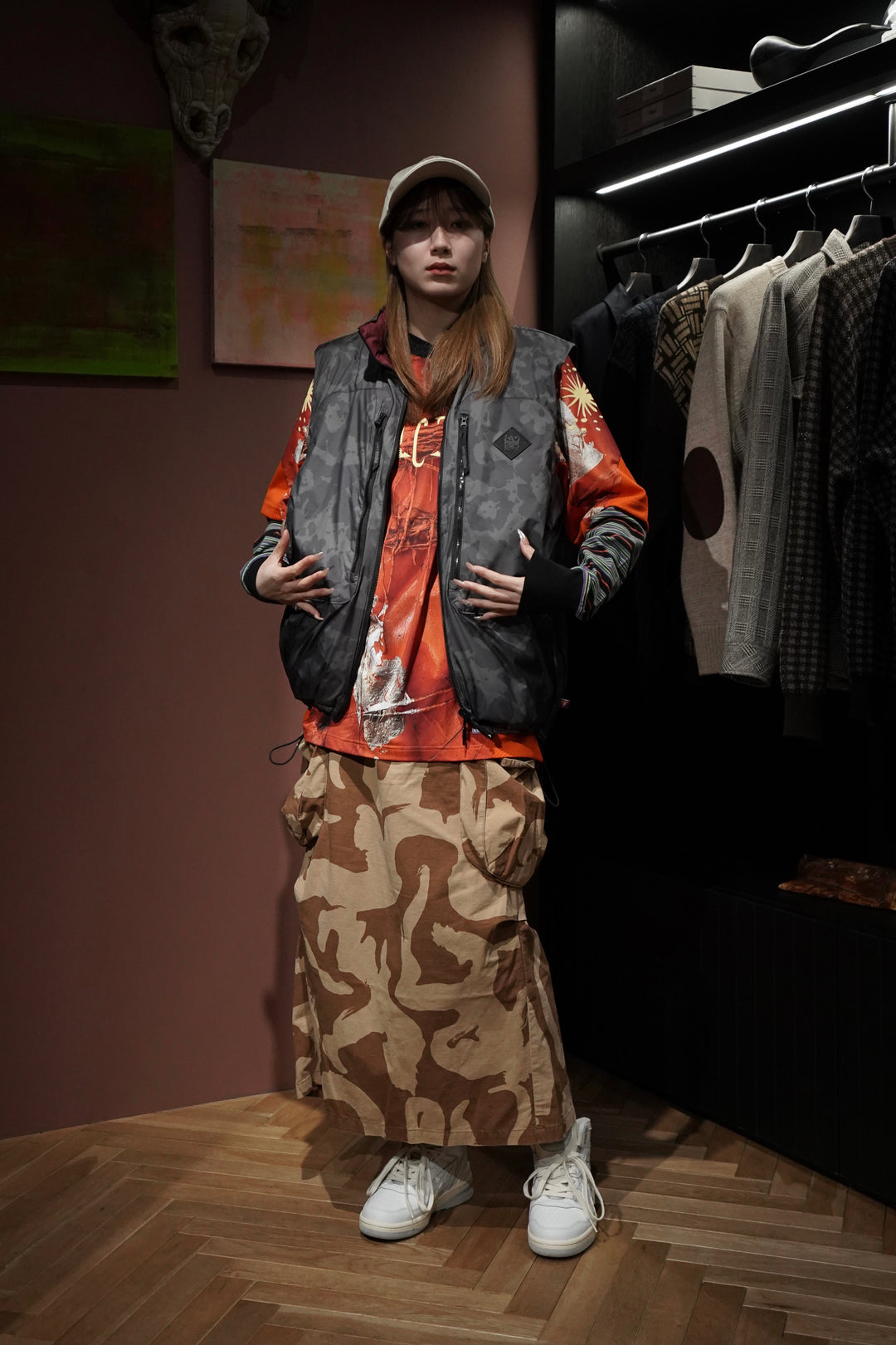 P.A.M.(Perks and Mini)(パム)のSTARGATE JERSEY A(PAINTED TREE