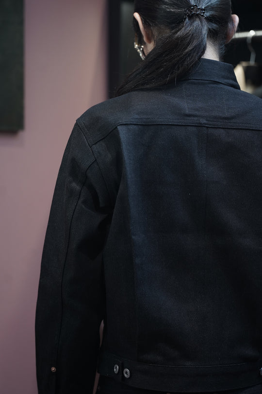 SUGARHILL(シュガーヒル)25AWのTWISTED HEATHER DENIM JACKET(BLUE x
