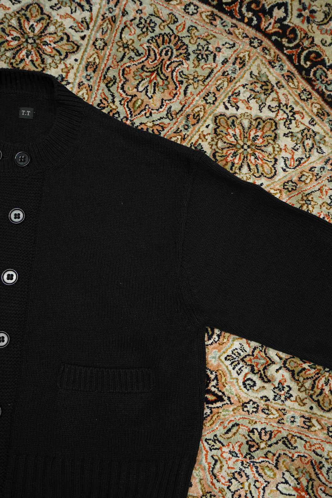 Taiga Takahashi(タイガタカハシ)のDB CARDIGAN(BLACK)(カーディガン