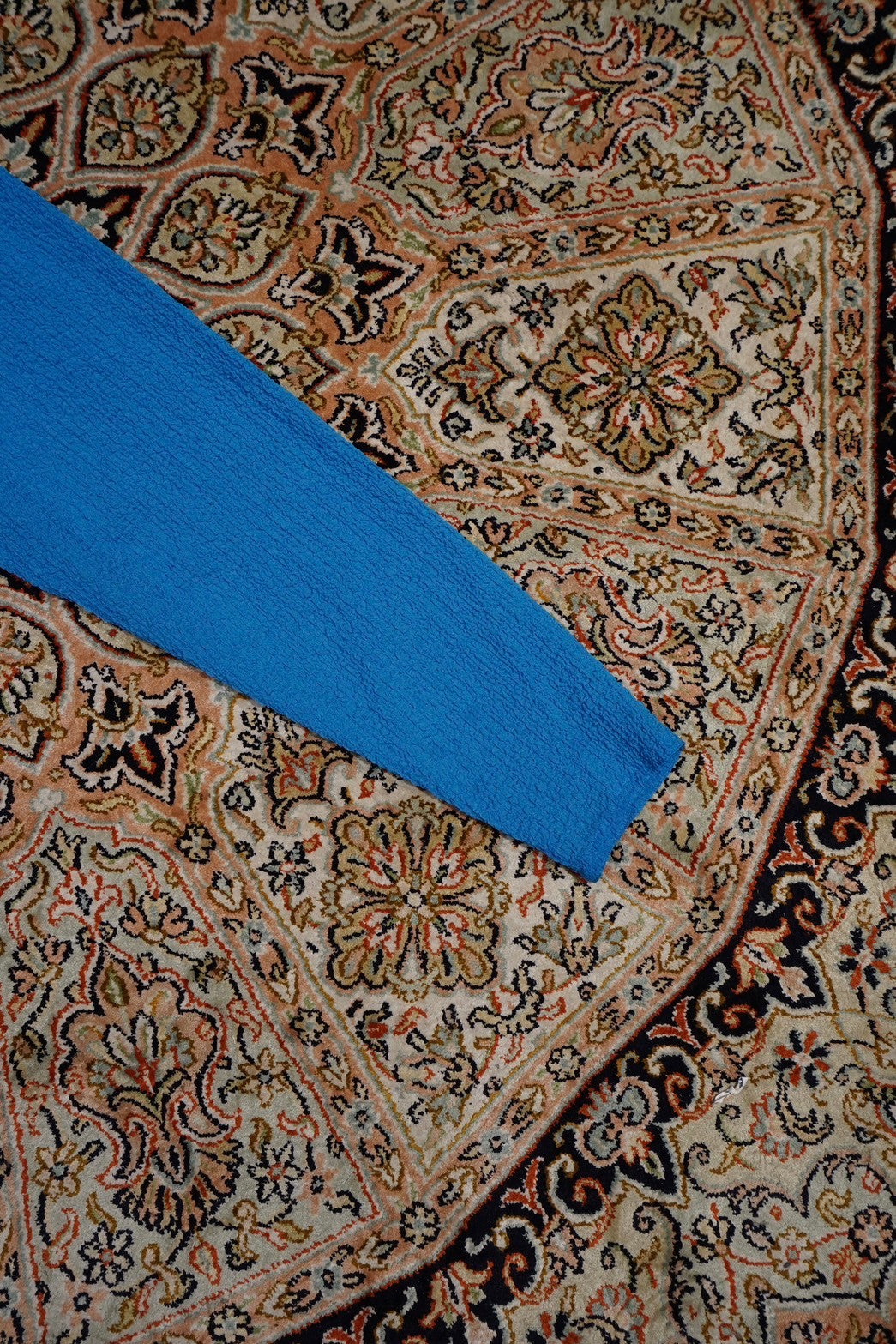 25ss Omar Afridi Draped L/S Top ブラッ Omar Afridi【DRAPED L/S TOP -BLUE-】 | lloomm