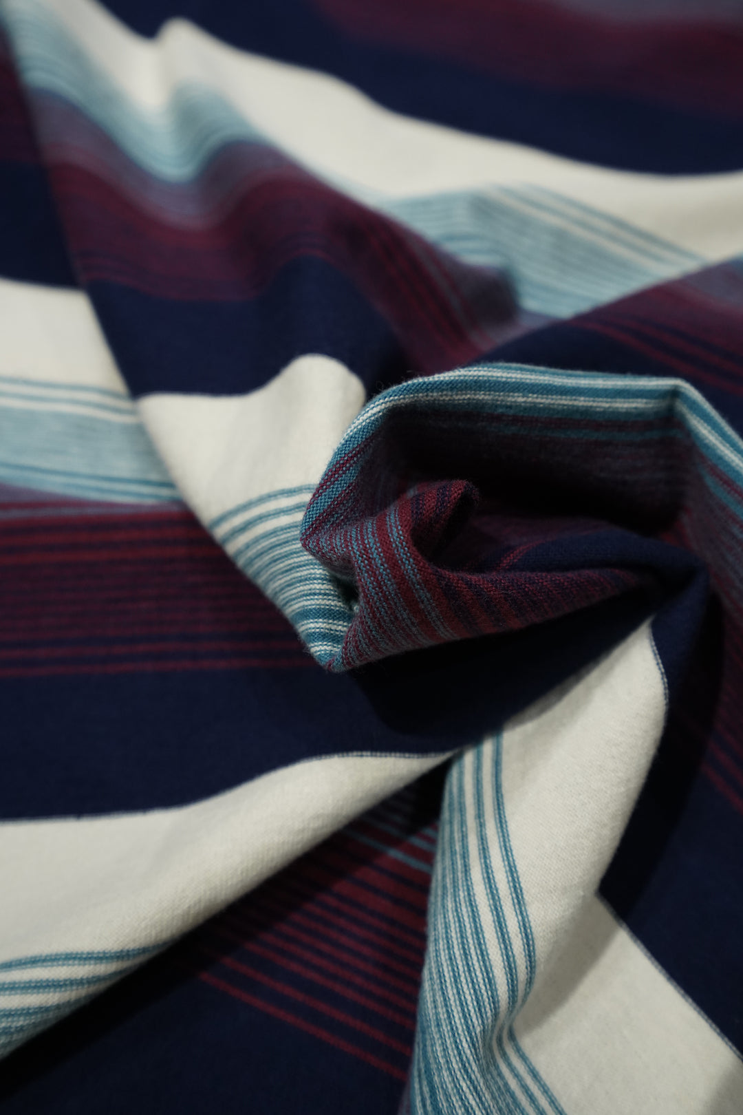 SUGARHILL(シュガーヒル)のMULTI STRIPE LONG SLEEVE TEE(RED STRIPE