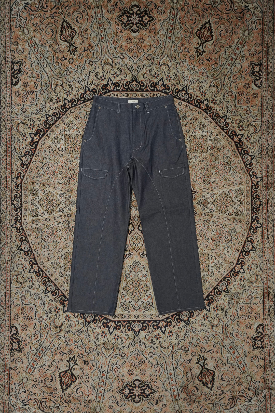 steaf スティーフ パンツ STEAF(スティーフ)のEXPLORER'S DENIM PANTS(IRON BLUE)(デニムパンツ