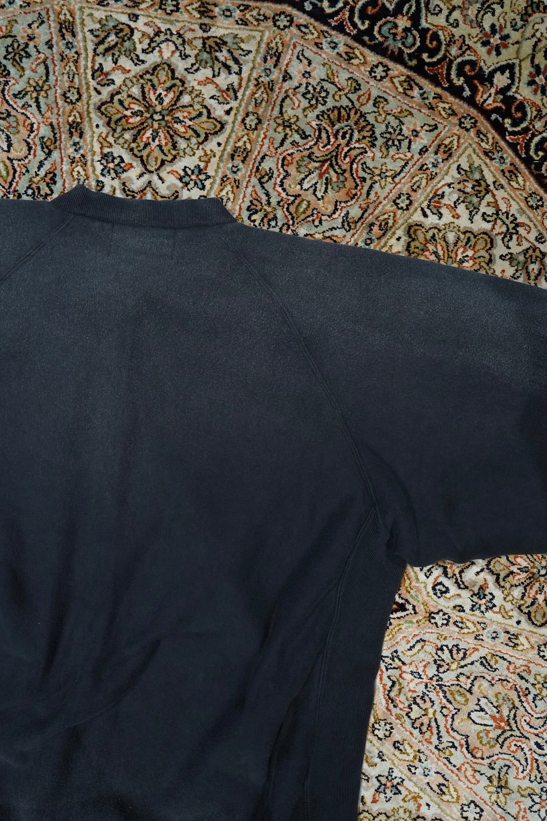 SUGARHILL(シュガーヒル)のAGED ZIP-UP SWEAT SHIRT(ASH BLACK