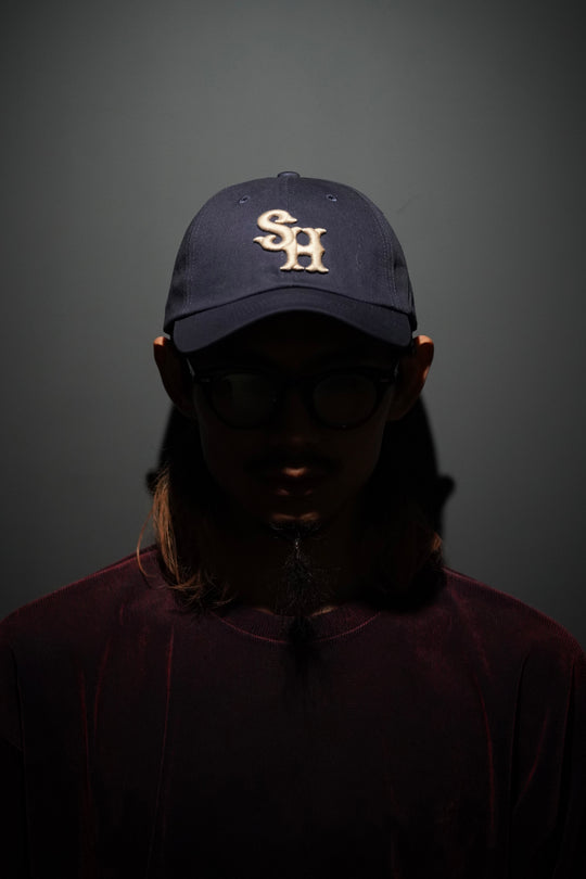 シュガーヒル　ベースボールキャップ SUGARHILL(シュガーヒル)のLOGO BASEBALL CAP(NAVY)(キャップ)の