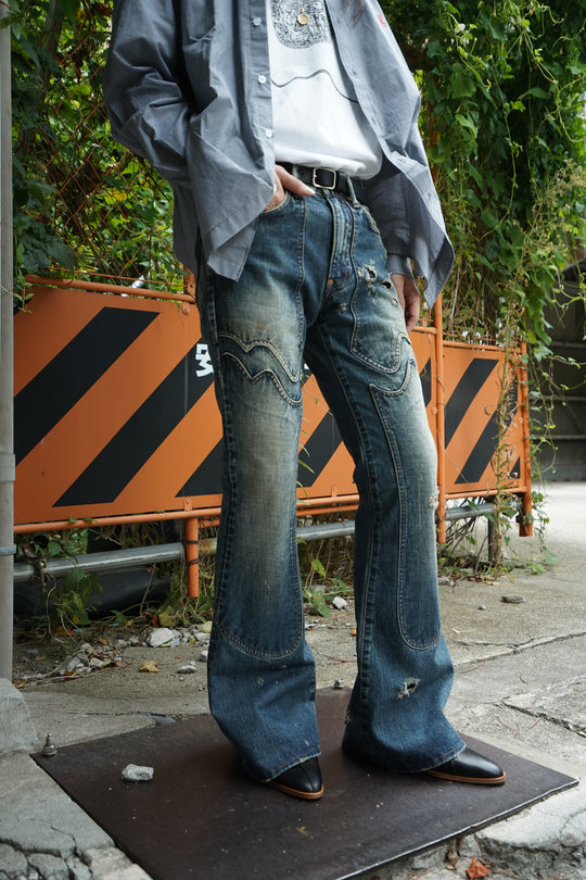 パンツ SUGARHILL24ss FADED MODERN WESTERN DENIM IMG_8882_69778634-76d8-4b20-