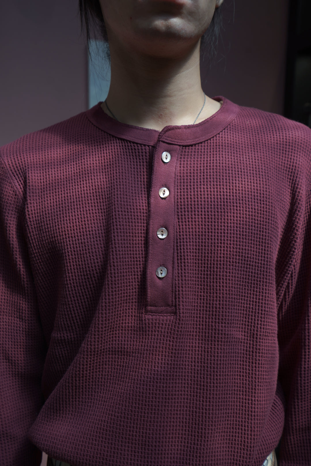 Urig(ウーリッヒ)のUrig 4B HENRYNECK WAFFLE LS(KINARI