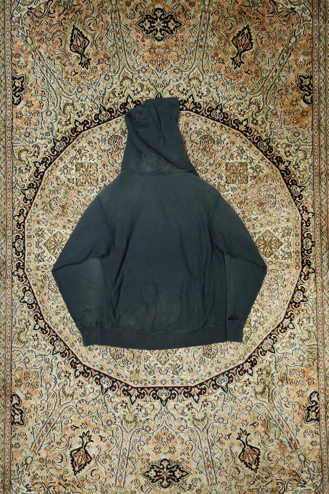 SUGARHILL(シュガーヒル)のAGED HOODIE(ASH BLACK)(パーカー)の