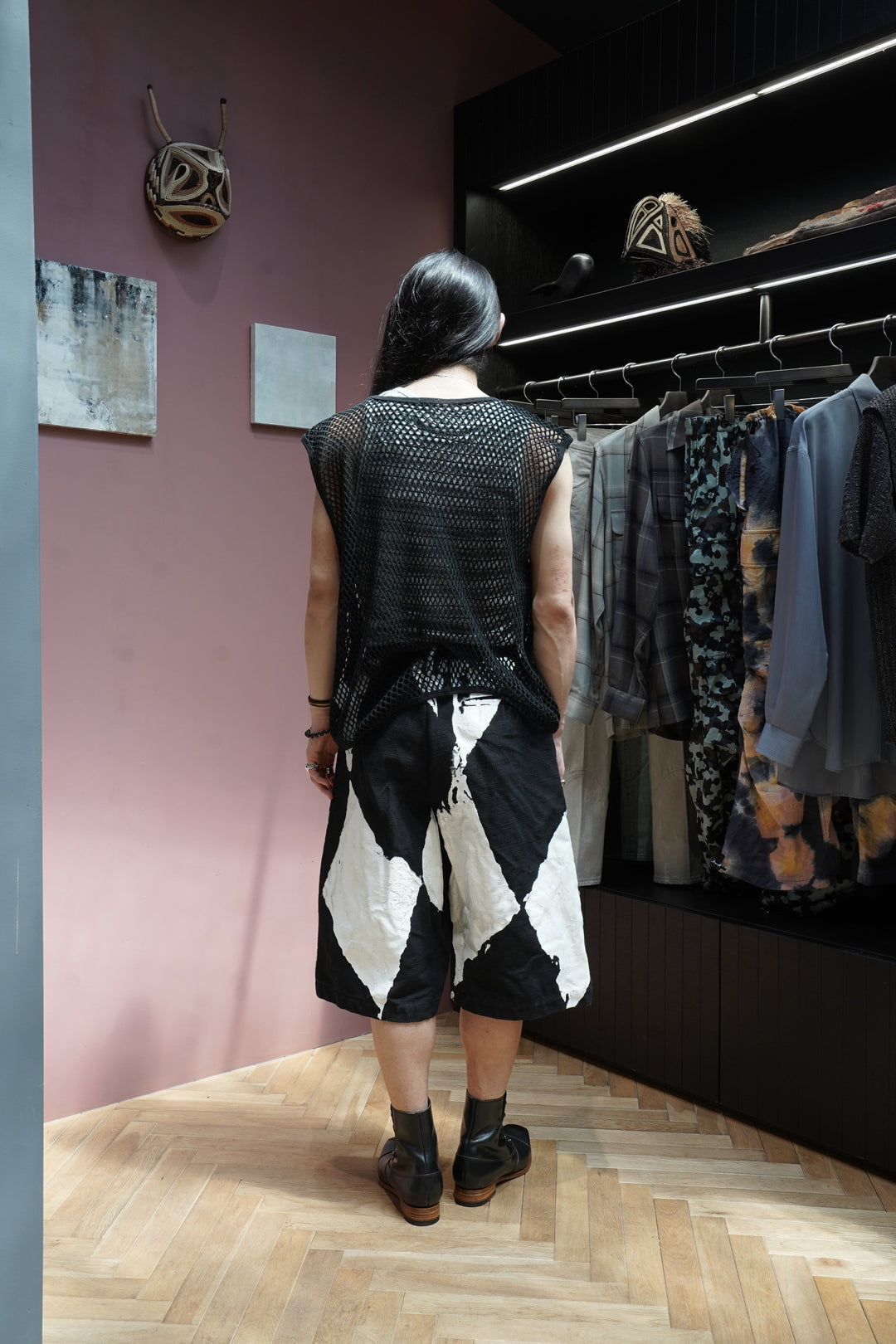 SOLARIS&Co. (ソラリスアンドコー)2025SSのCOTTON MESH TANK TOP