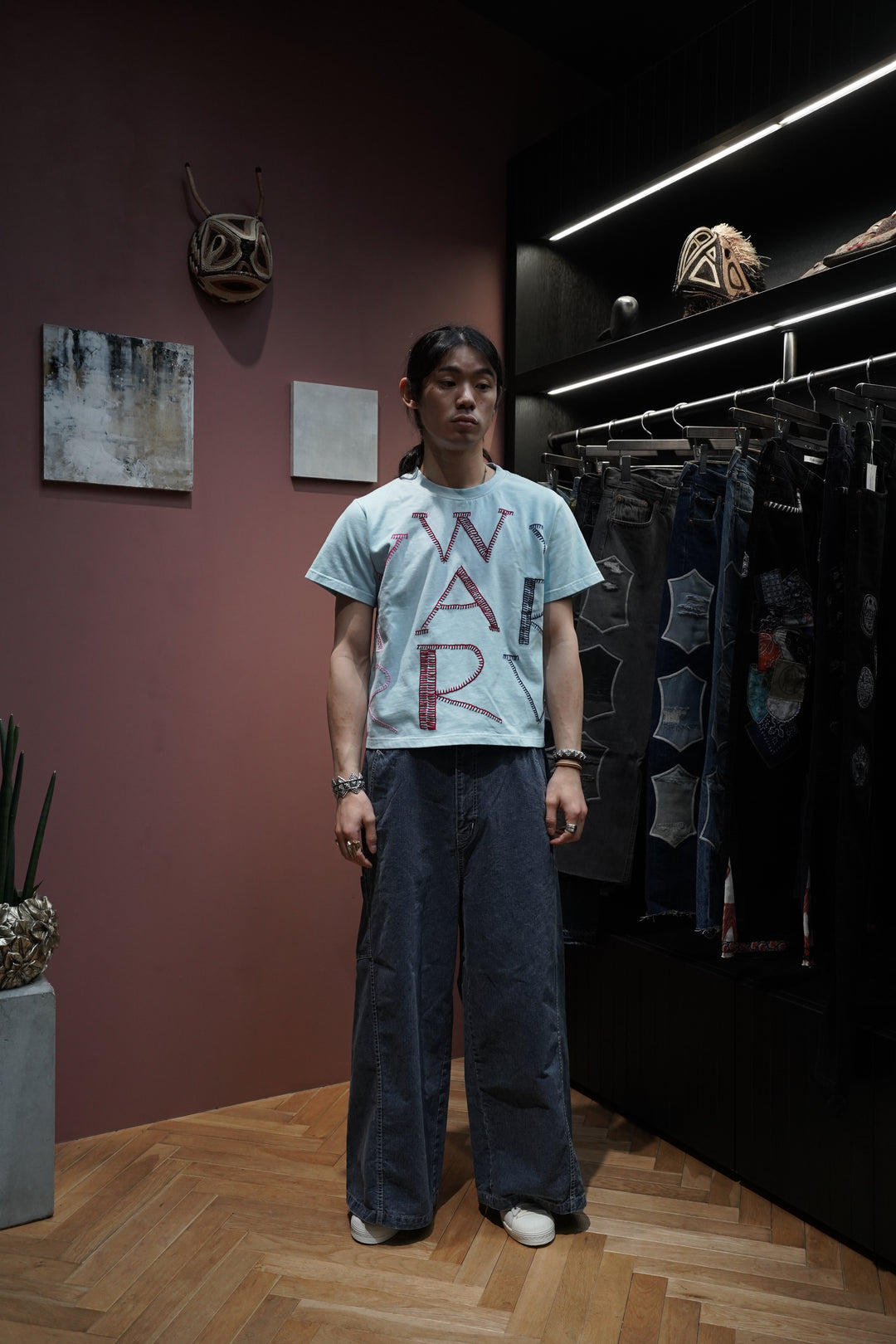 パンツ Sasquatchfabrix. SUPER BAGGY PANTS Sasquatchfabrix.(サスクワァッチファブリックス)25SSのSUPER BAGGY