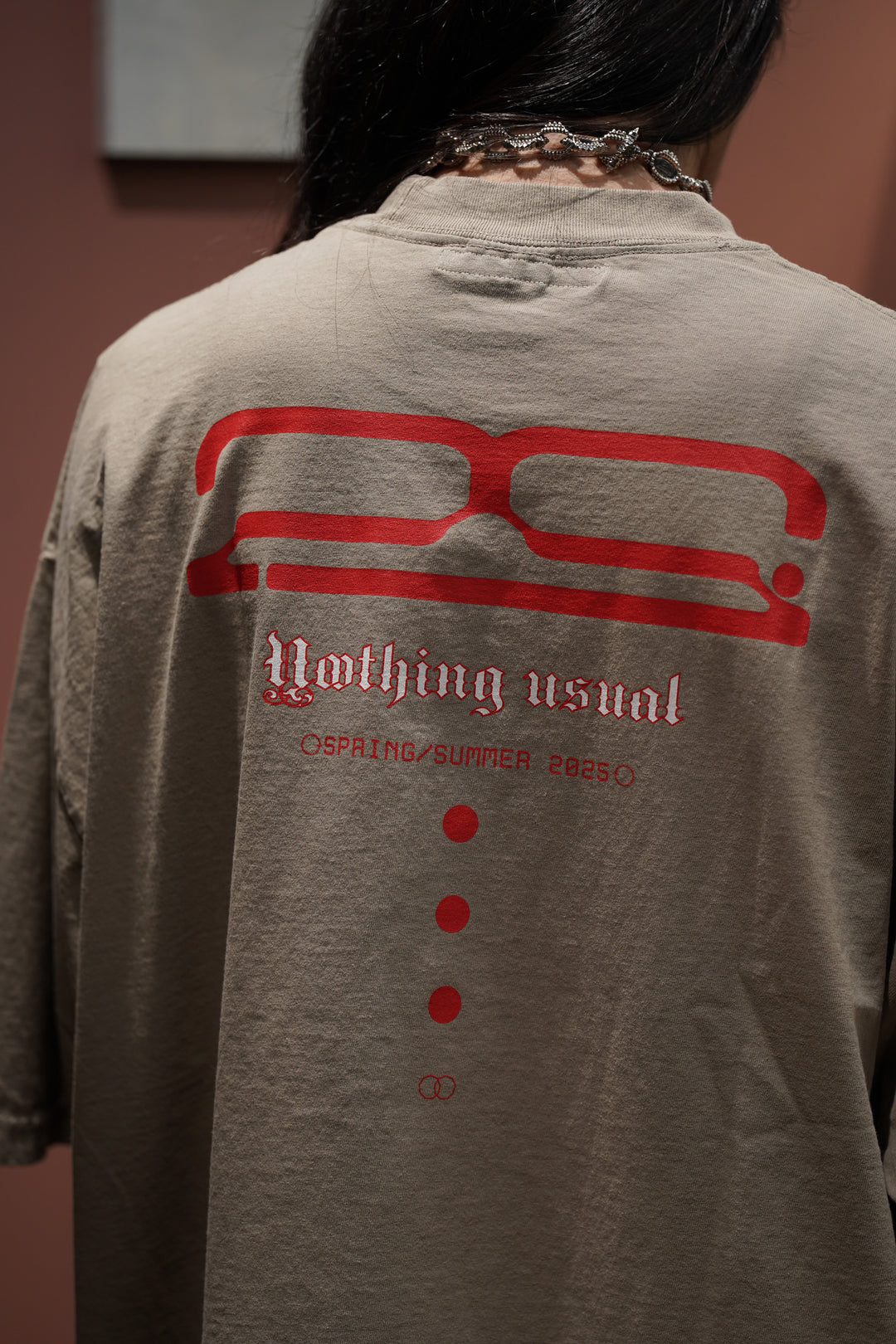 Children of the discordance × JOHN DOE SsAX TEE (KHAKI)(トップス