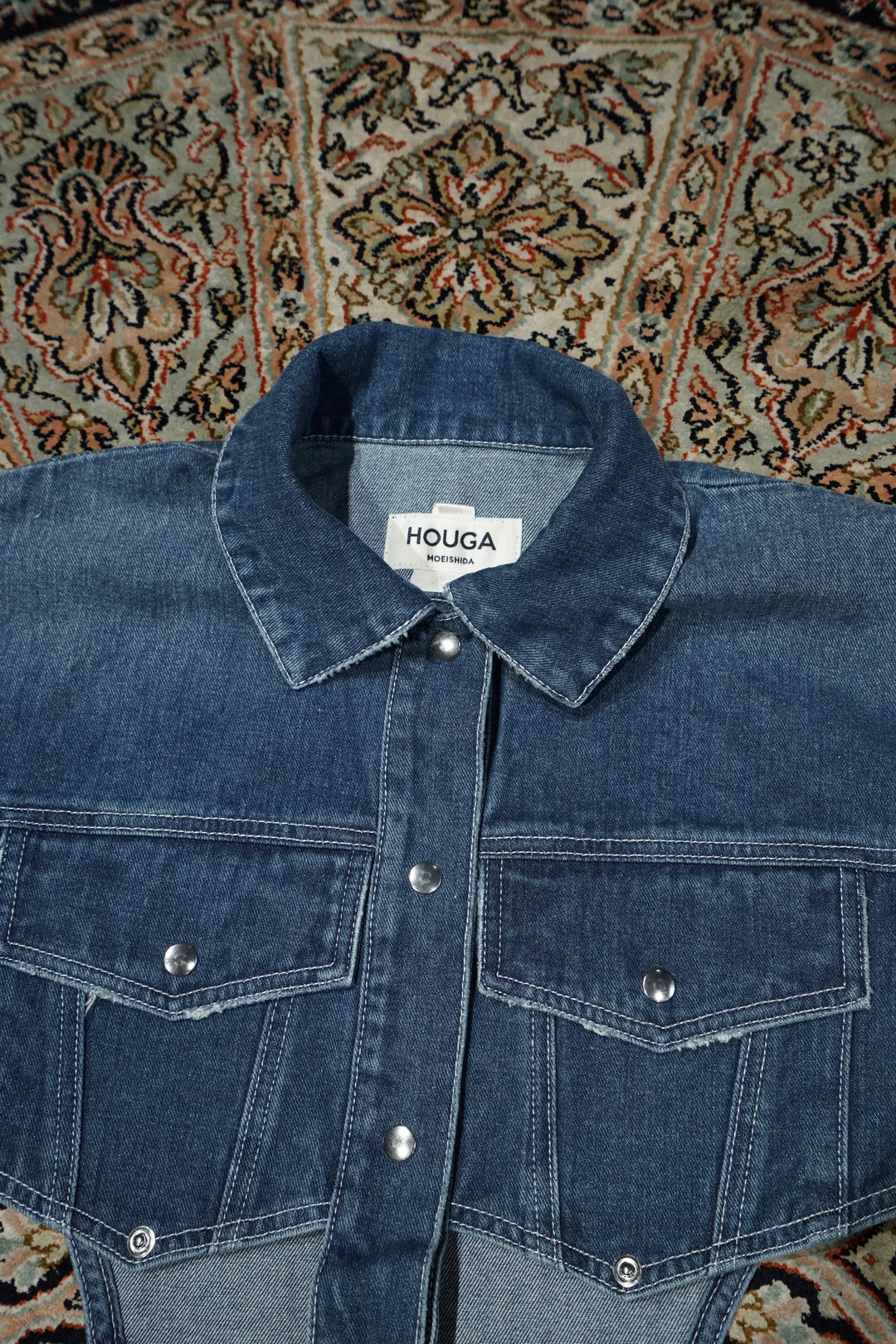 HOUGA(ホウガ)のjean jacket(blue)(ジャケット)の通販