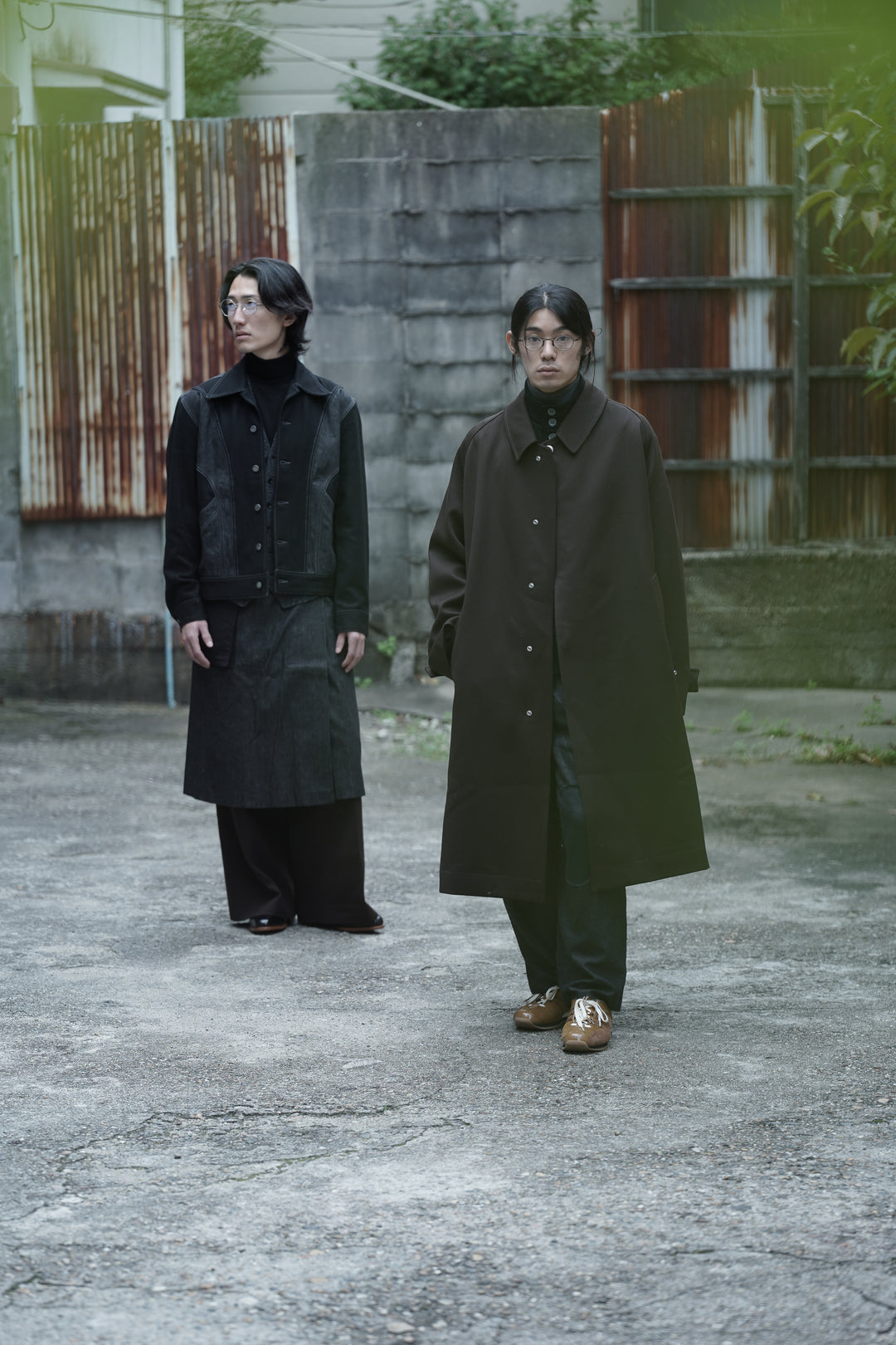 Omar Afridi(オマールアフリディ)のBALMACAAN COAT(TOBACCO)(コート)の