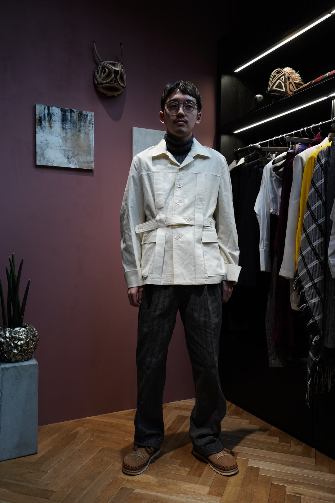 STEAF(スティーフ)のNORFOLK JACKET(CLOUD)(ジャケット)の通販