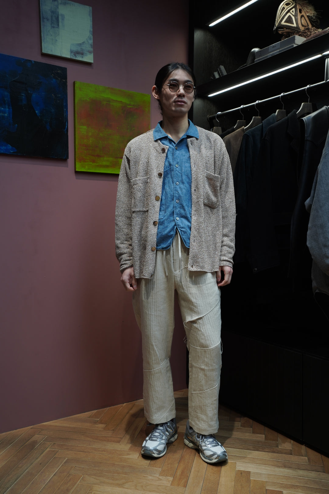 Nobuyuki Matsui(ノブユキ マツイ)26SSのPpants(BEIGE)(パンツ)の通販