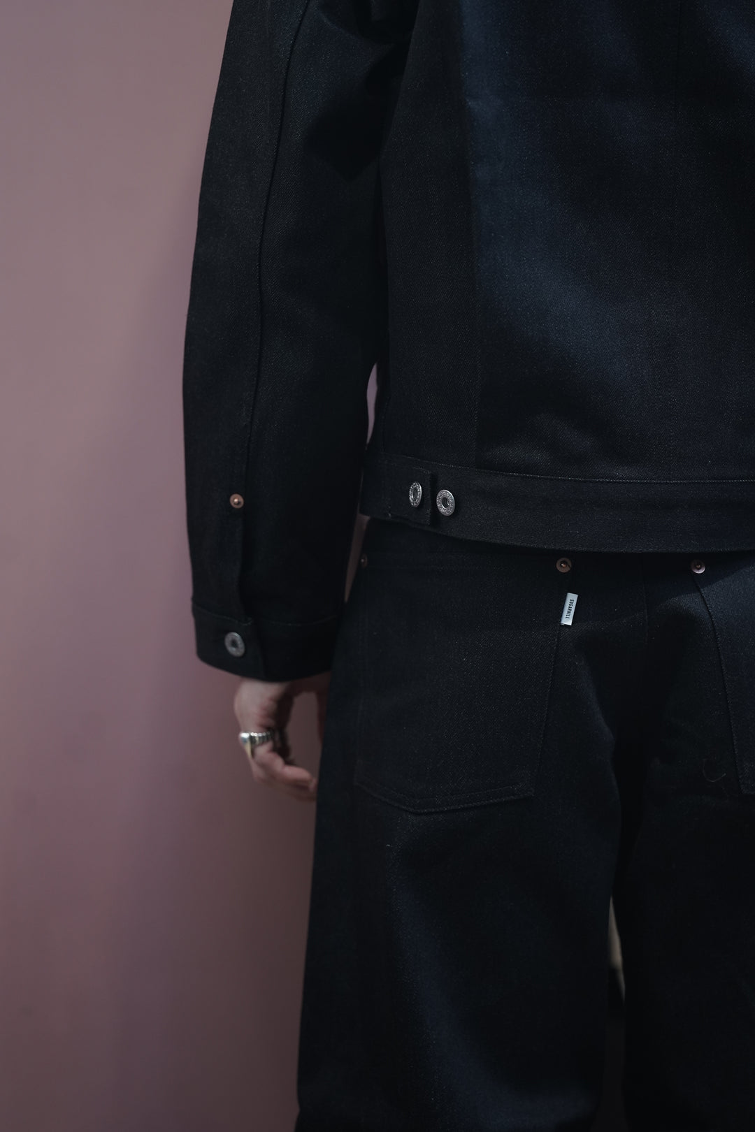 SUGARHILL(シュガーヒル)25AWのTWISTED HEATHER DENIM JACKET(BLUE x