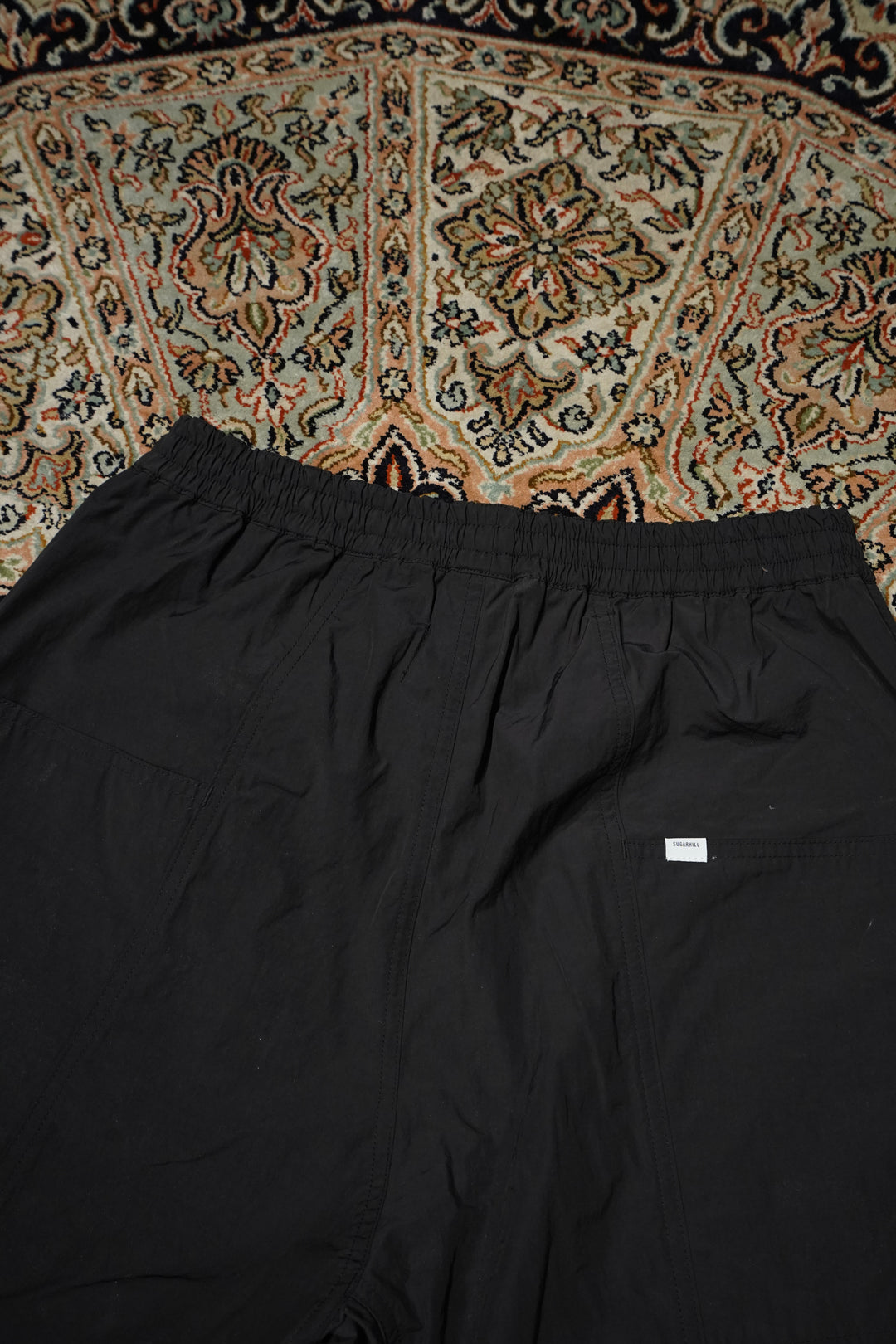 SUGARHILL(シュガーヒル)のNYLON SHORTS(BLACK)(ナイロン