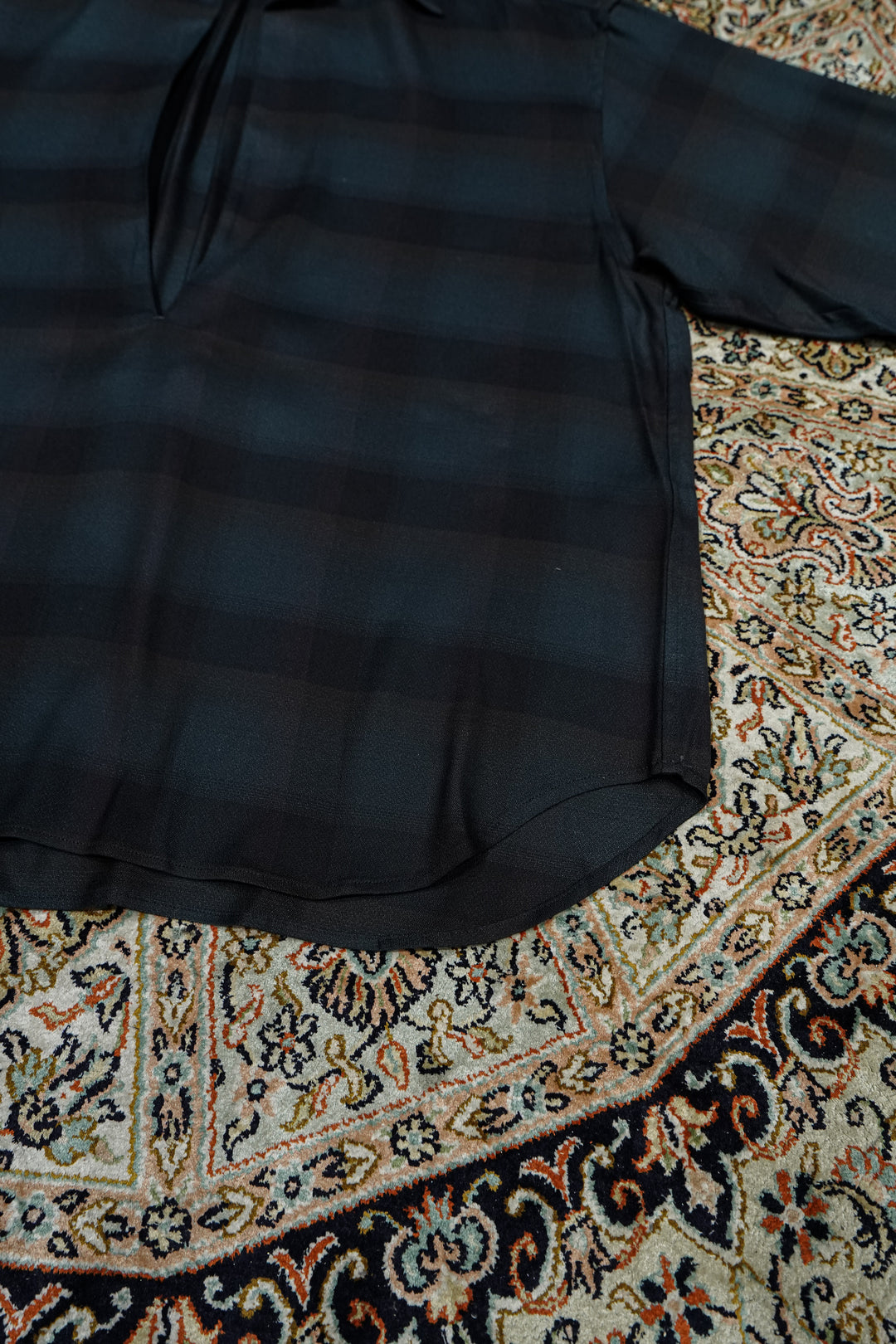 SUGARHILL(シュガーヒル)25AWのPLAID SKIPPER SHIRTS(DEEP GREEN