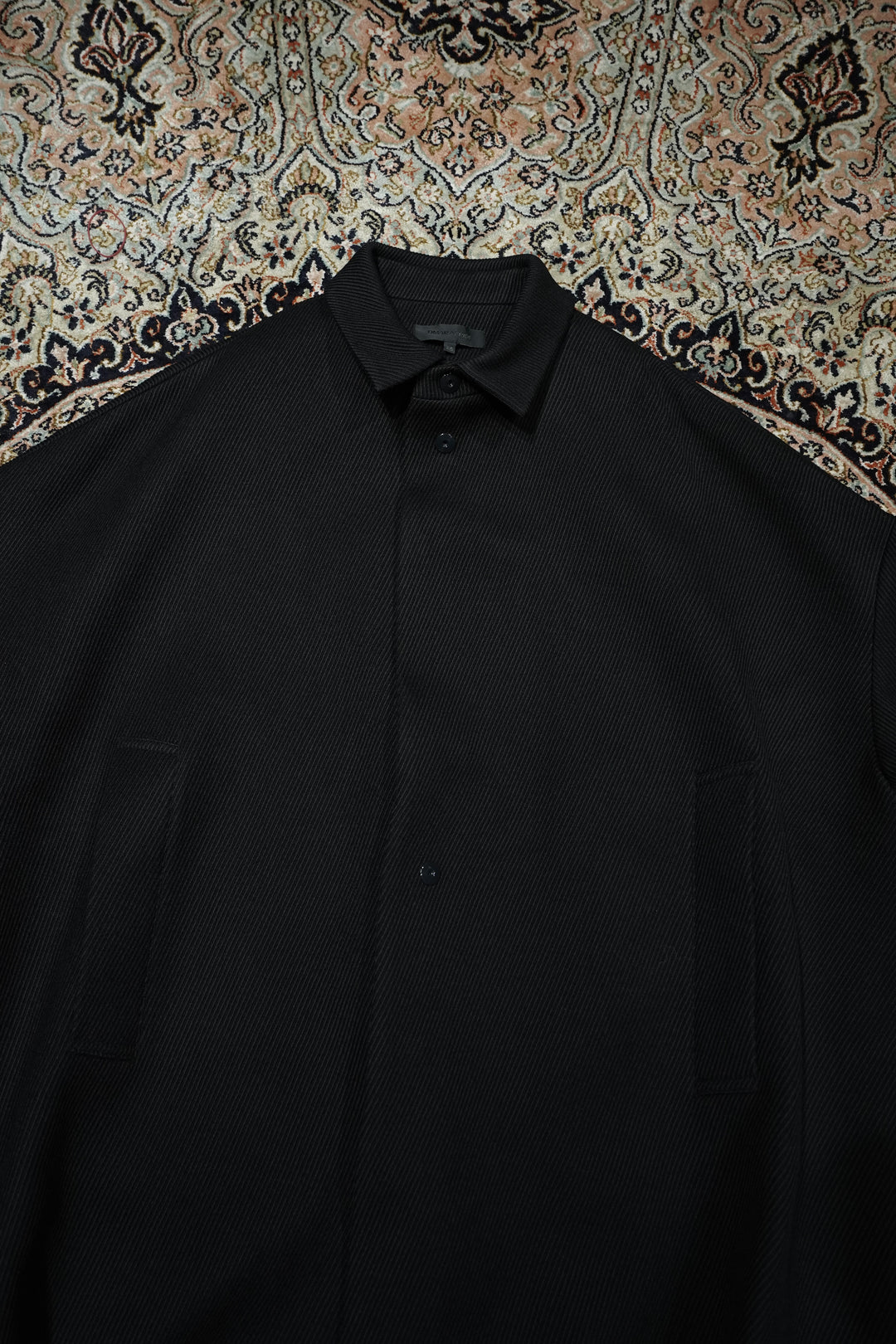 Omar Afridi(オマールアフリディ)25AWのBALOONED COCOON COAT(BLACK