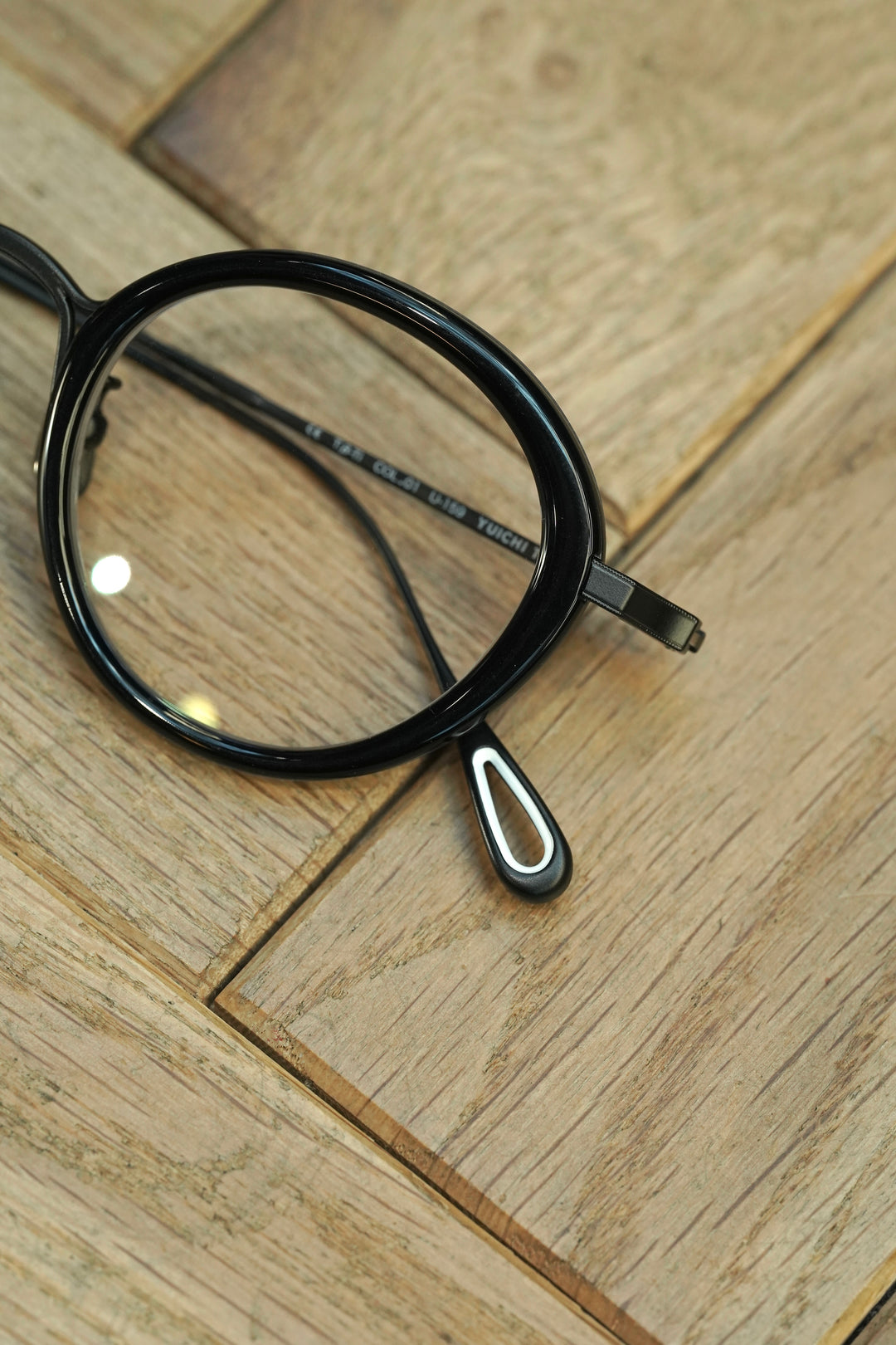 【YUICHI TOYAMA.】 U-159 V.Gertrud 01Black U-159 V.Gertrud 01 YUICHI TOYAMA - CANARY EYEWEAR SHOP