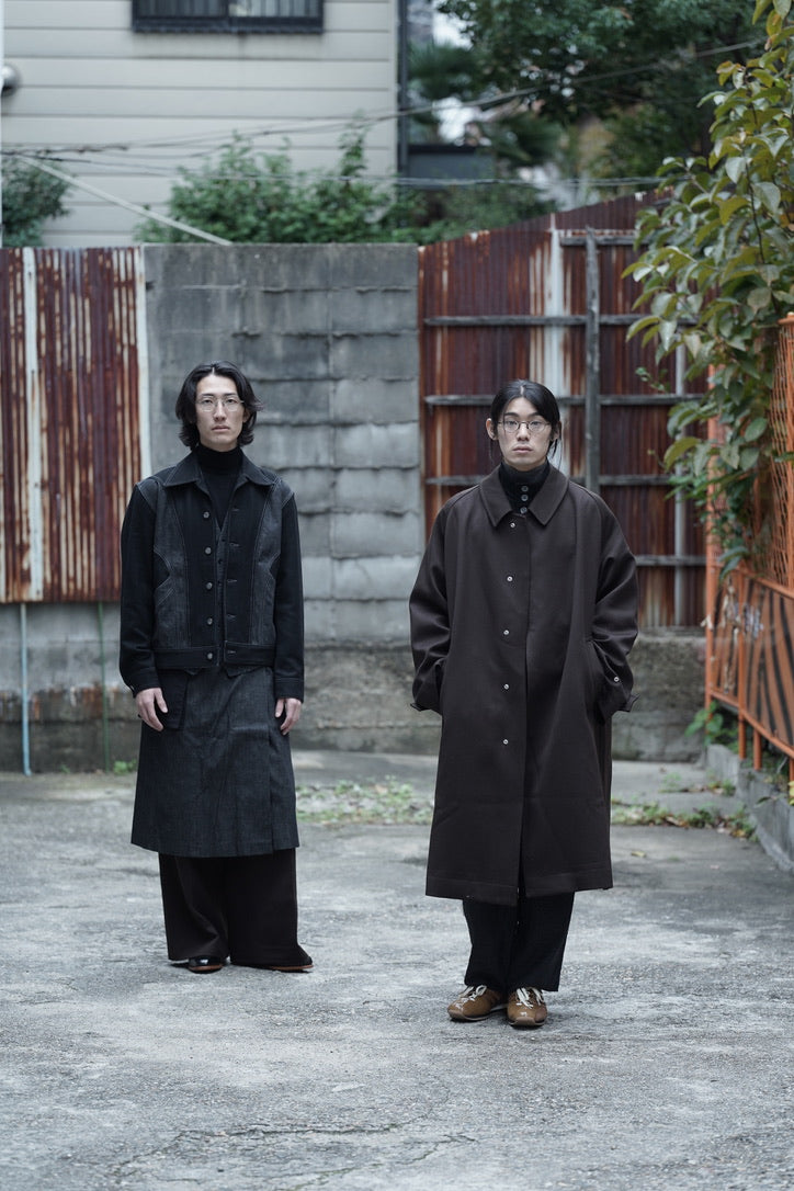 Nicholas Daley モヘア キルト ラップスカート NICHOLAS DALEY / Wool＆Mohair WRAP KILT ND-AW24-WK1-WOMO