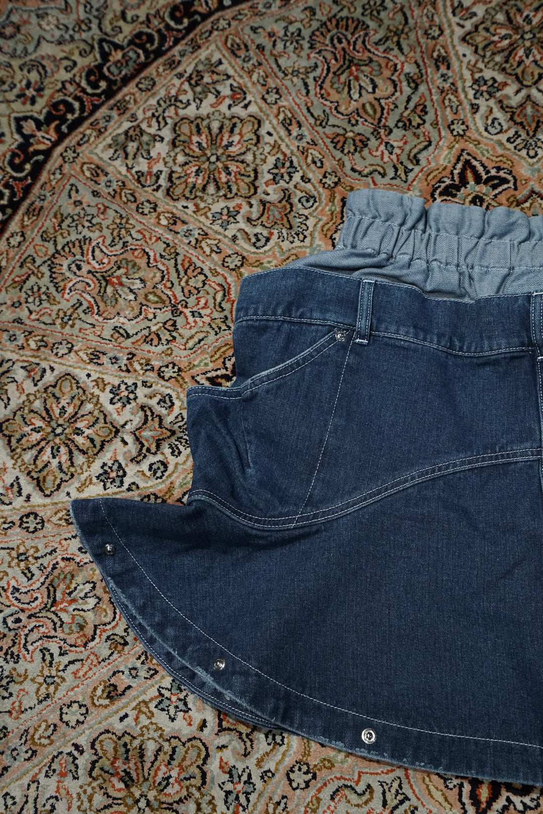 【HOUGA/ホウガ】jean skirt tops HOUGA(ホウガ)のjean skirt tops(blue)(スカート)の通販 | CEDARWOOD
