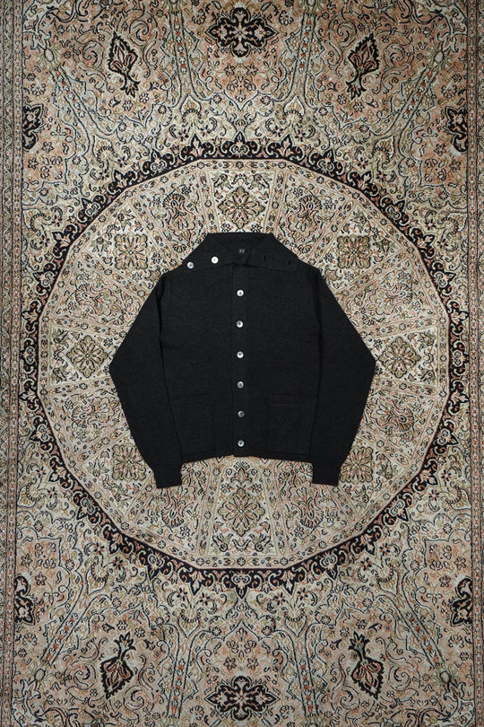 Taiga Takahashi(タイガタカハシ)のTURTLENECK CARDIGAN(CHARCOAL