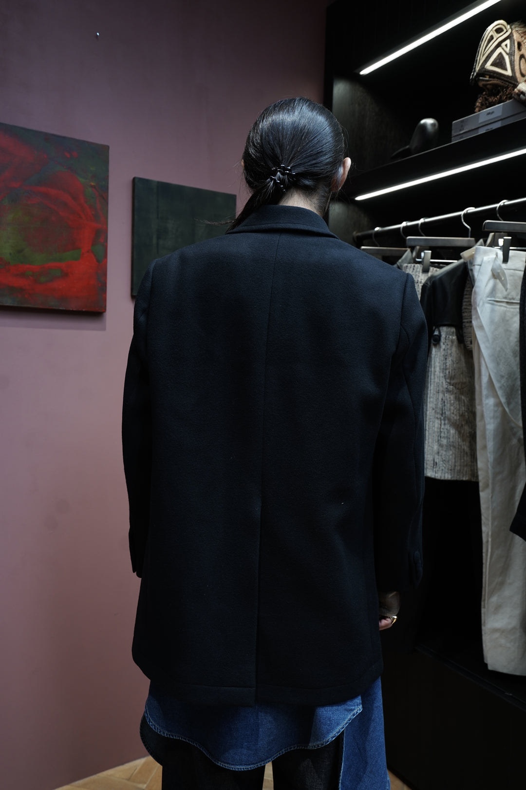 SUGARHILL(シュガーヒル)25AWのWOOL BIG TAILORED JACKET(BLACK