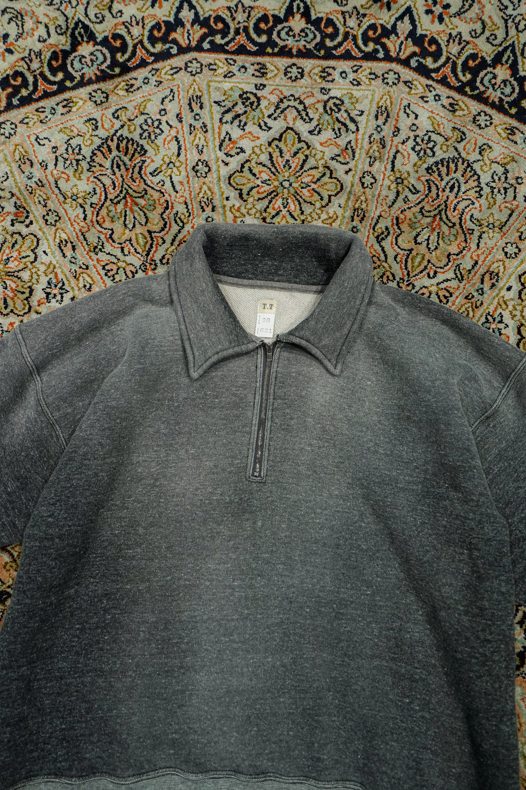 Taiga Takahashi(タイガタカハシ)2026SSのHALF ZIP S/S SWEAT SHIRT