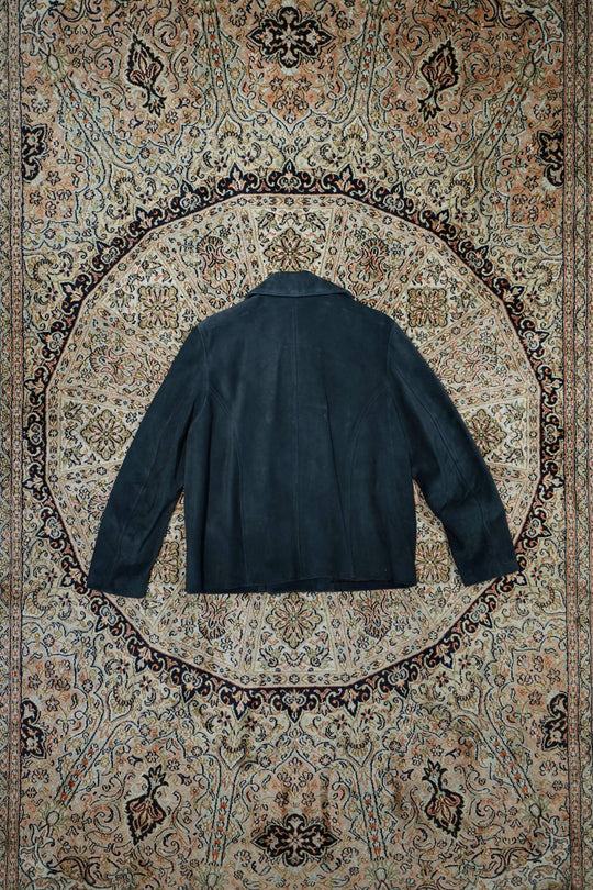 SUGARHILL(シュガーヒル)25AWのSUEDE LEATHER BLOUSON(DARK NAVY