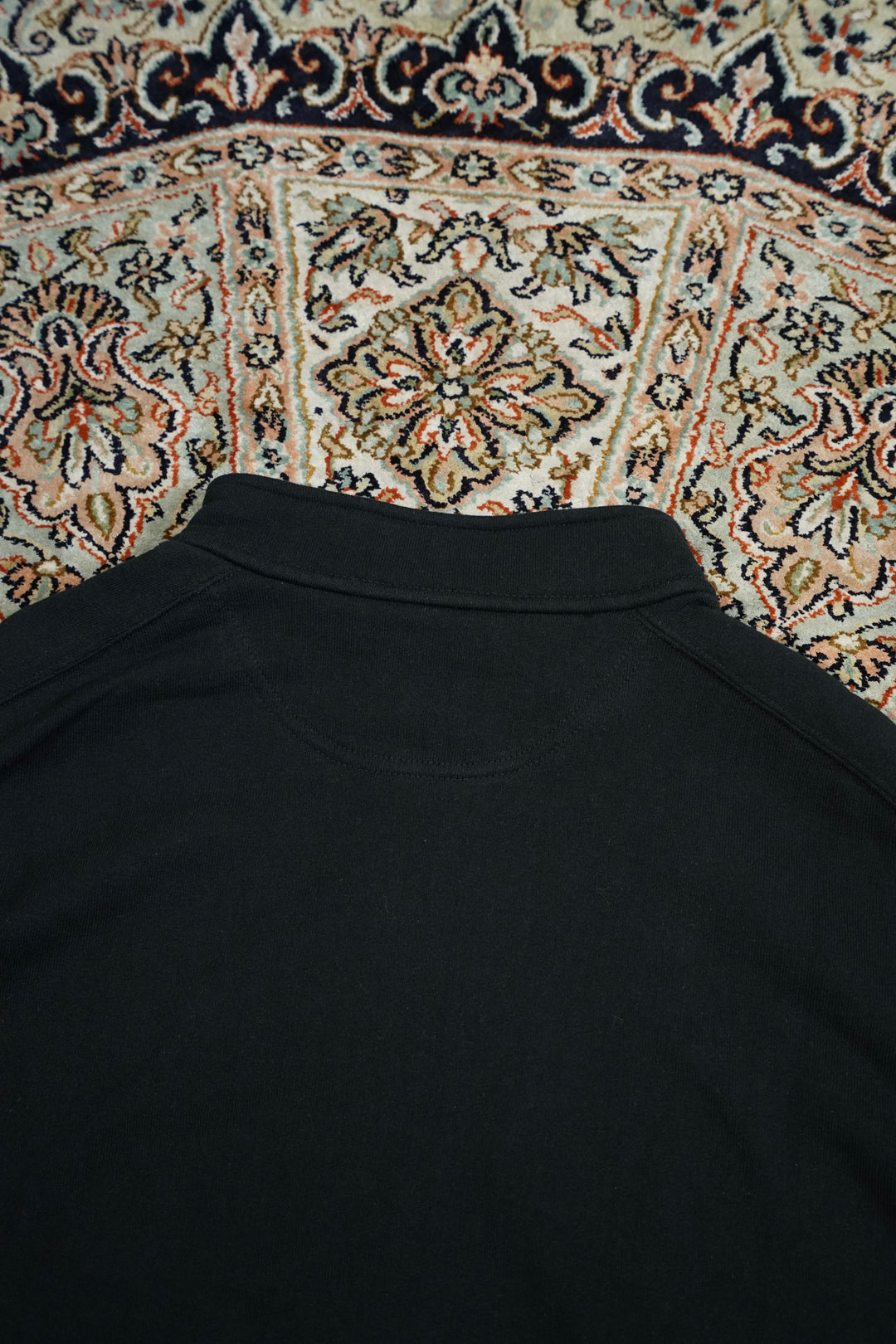 SOLARIS&Co.(ソラリスアンドコー)のHALF ZIP SWEAT - RICKSON(BLACK