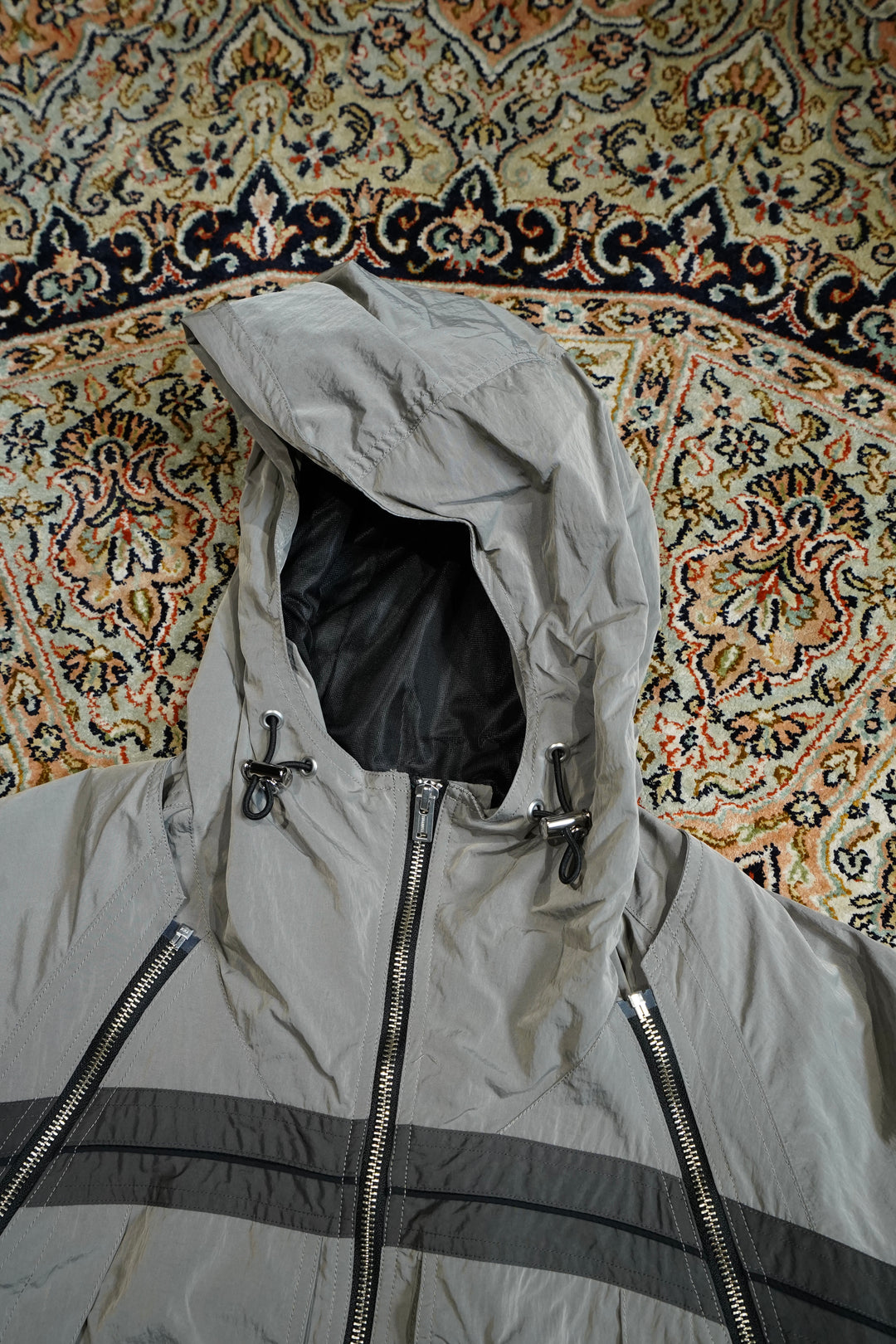 SUGARHILL シュガーヒル NYLON HOODED JACKET 2 SUGARHILL(シュガーヒル)のNYLON HOODED JACKET BLACKの通販