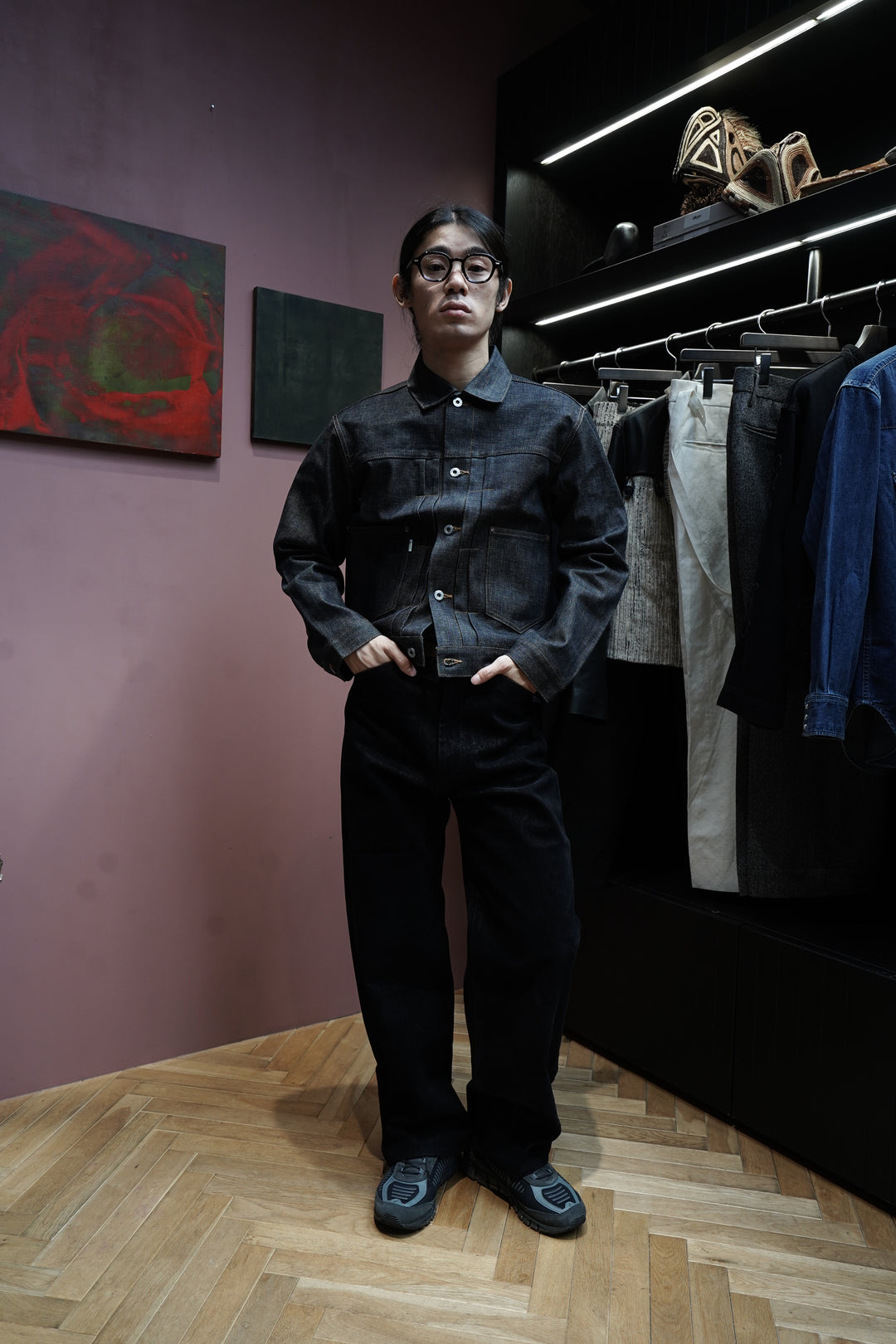 ジャケット・アウター SUGARHILL MODERN DENIM SET UP SUGARHILL(シュガーヒル)MODERN DENIM JACKET (MODERN001