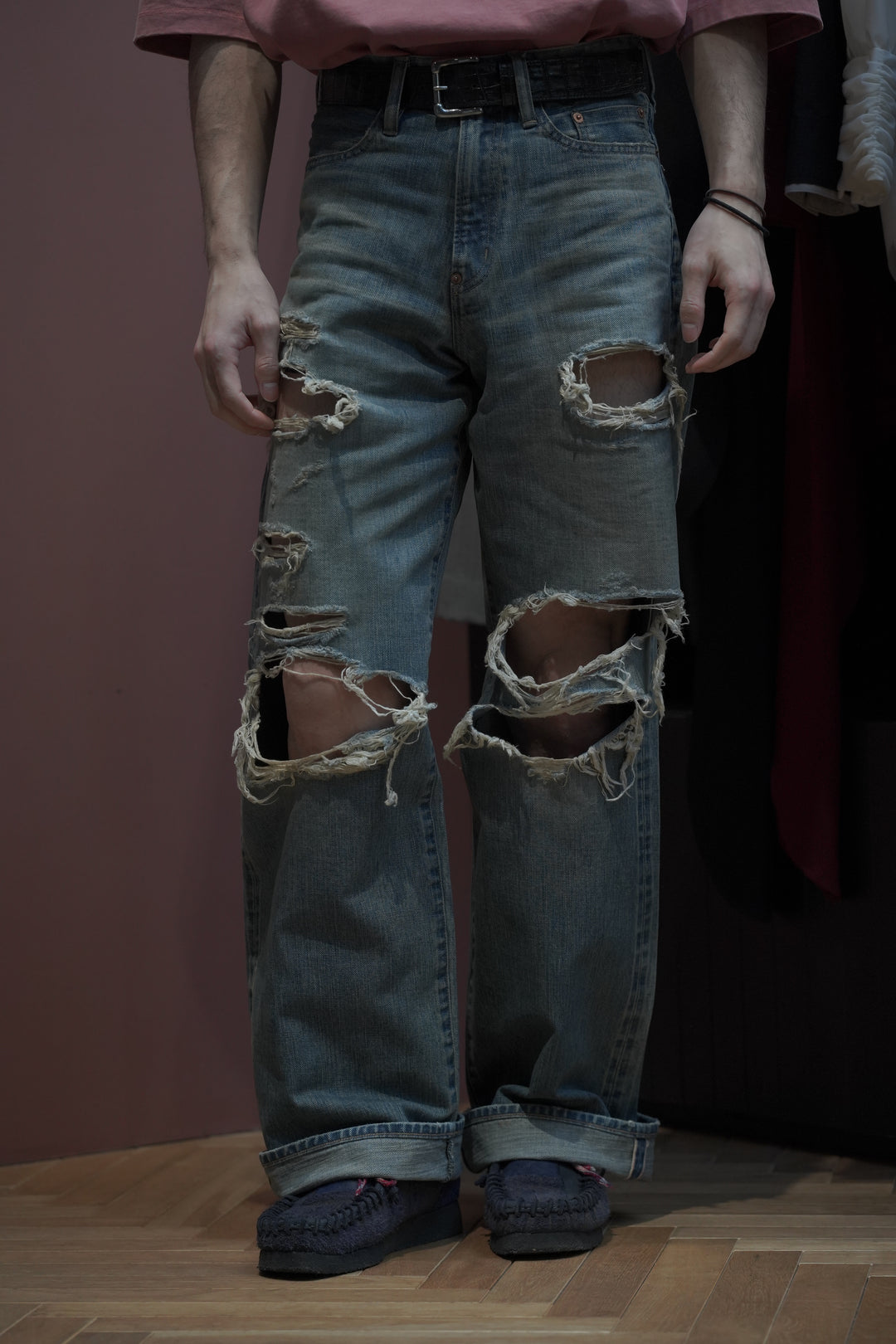 SUGARHILL(シュガーヒル)26SSのDISTRESSED MODERN DENIM REGULAR CUT 