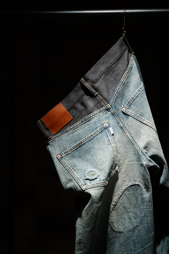 SUGARHILL(シュガーヒル)2025SSのSTRATUM DENIM PANTS WIDE CUT