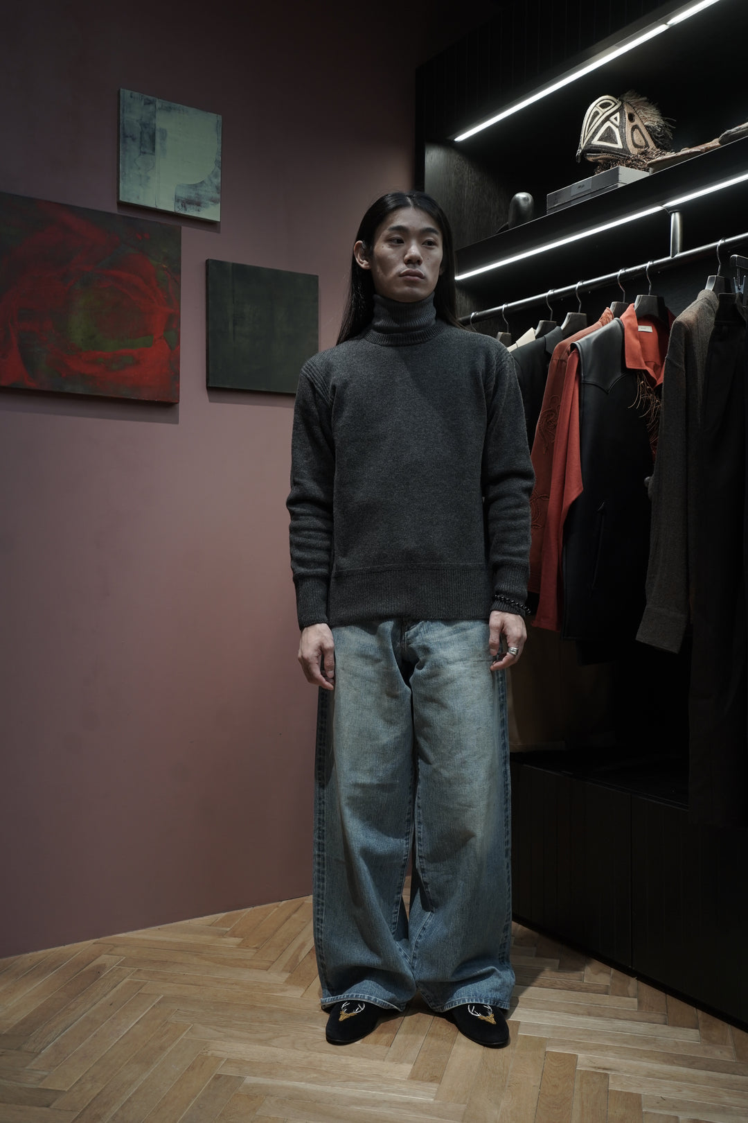 Taiga Takahashi(タイガタカハシ)のATHLETIC CREWNECK SWEATER
