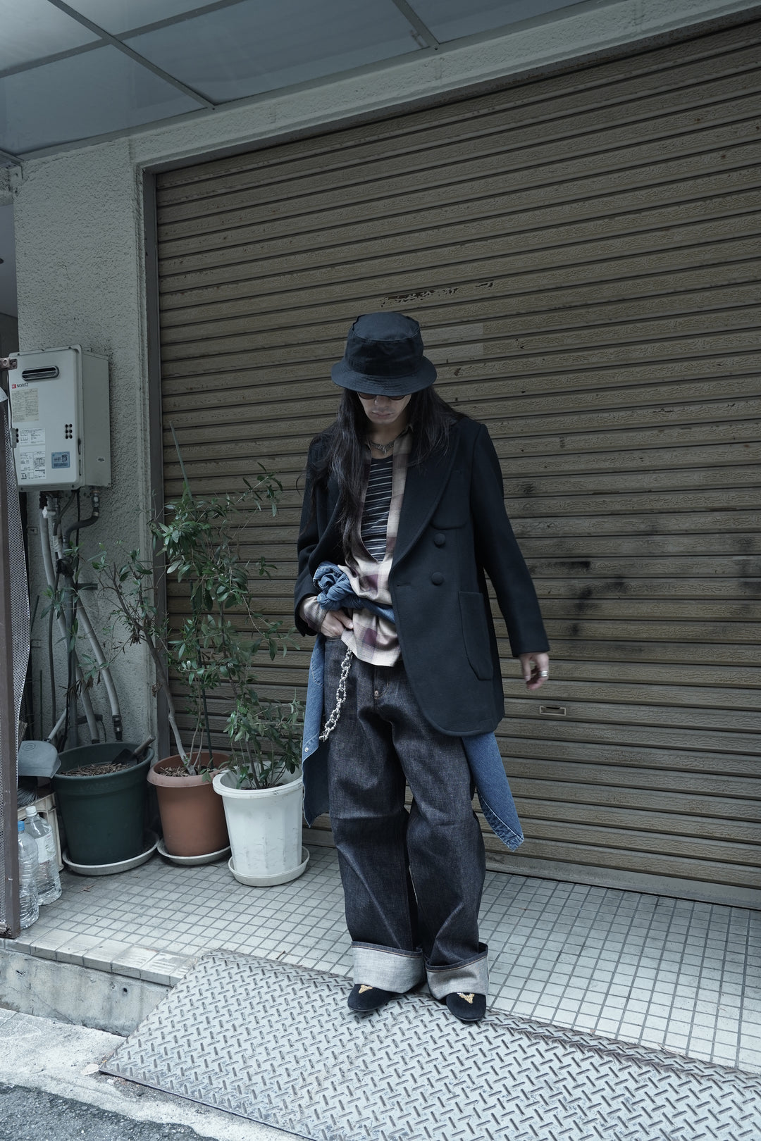 SUGARHILL(シュガーヒル)25AWのWOOL BIG TAILORED JACKET(BLACK