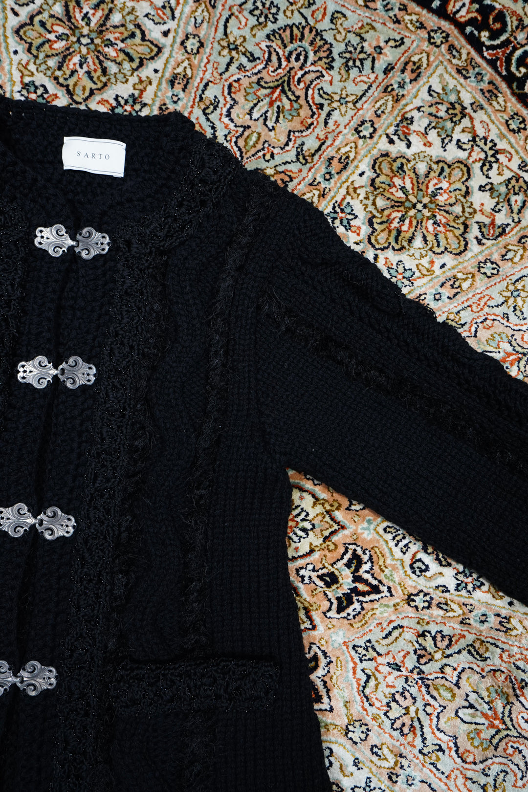 SARTO(サルト)のTYROLEAN JACKEST (BLACK)(ニット)の通販 | CEDARWOOD