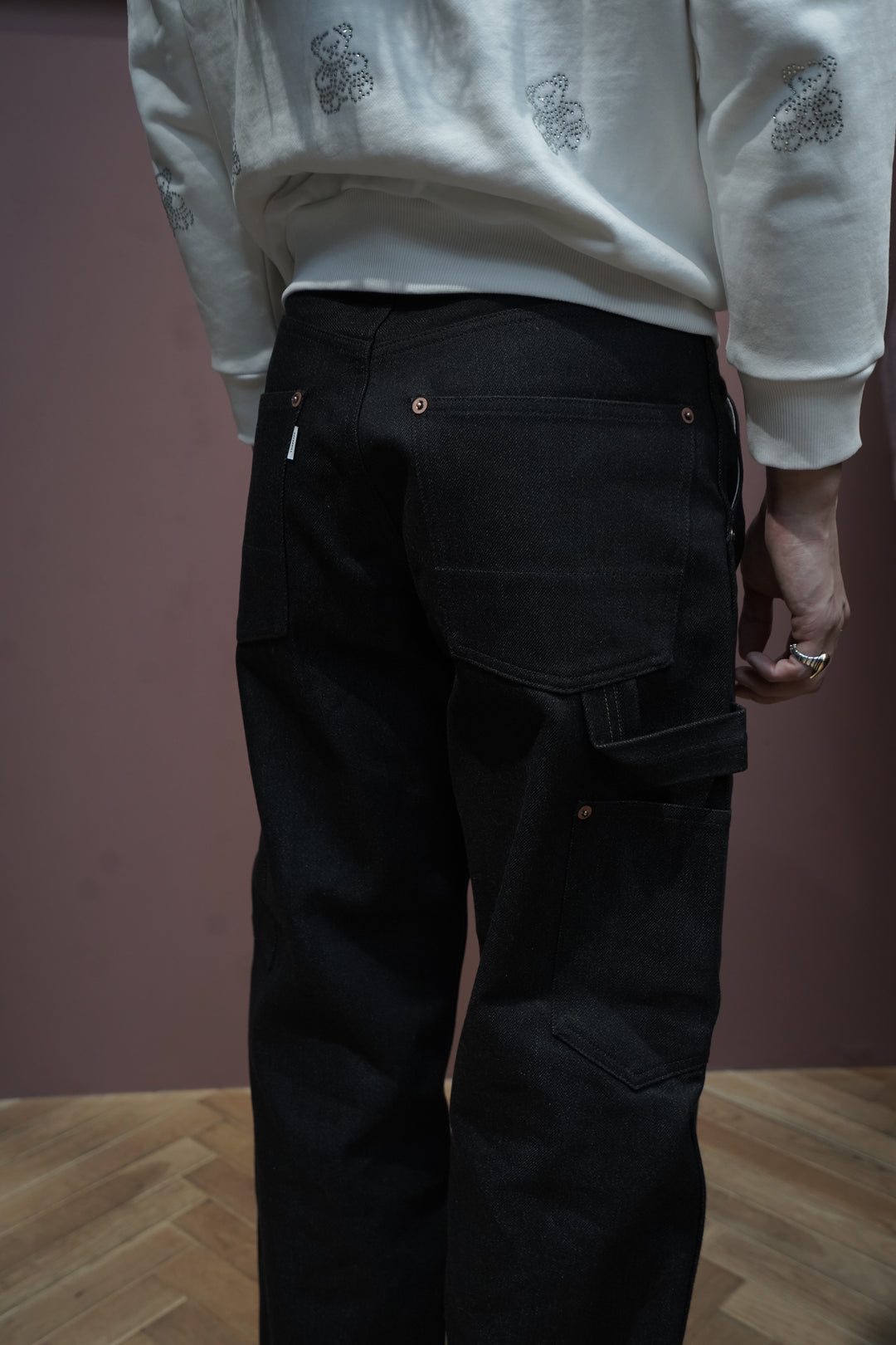 パンツ SUGARHILL TWISTED HEATHER DENIM PANTS SUGARHILL(シュガーヒル)25AWのTWISTED HEATHER DENIM PANTS DOUBLE