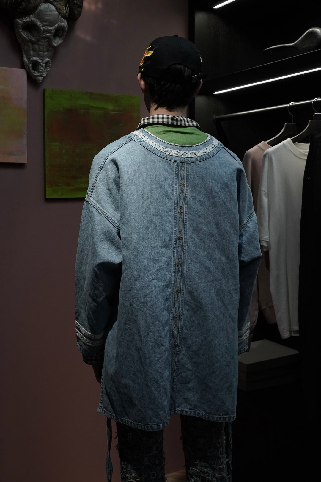 SARTO(サルト)のEMBROIDERY PULL OVER(INDIGO A)(トップス)の通販