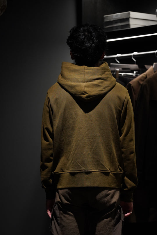 Omar Afridi(オマールアフリディ) のFULL ZIP HOODIE(KHAKI
