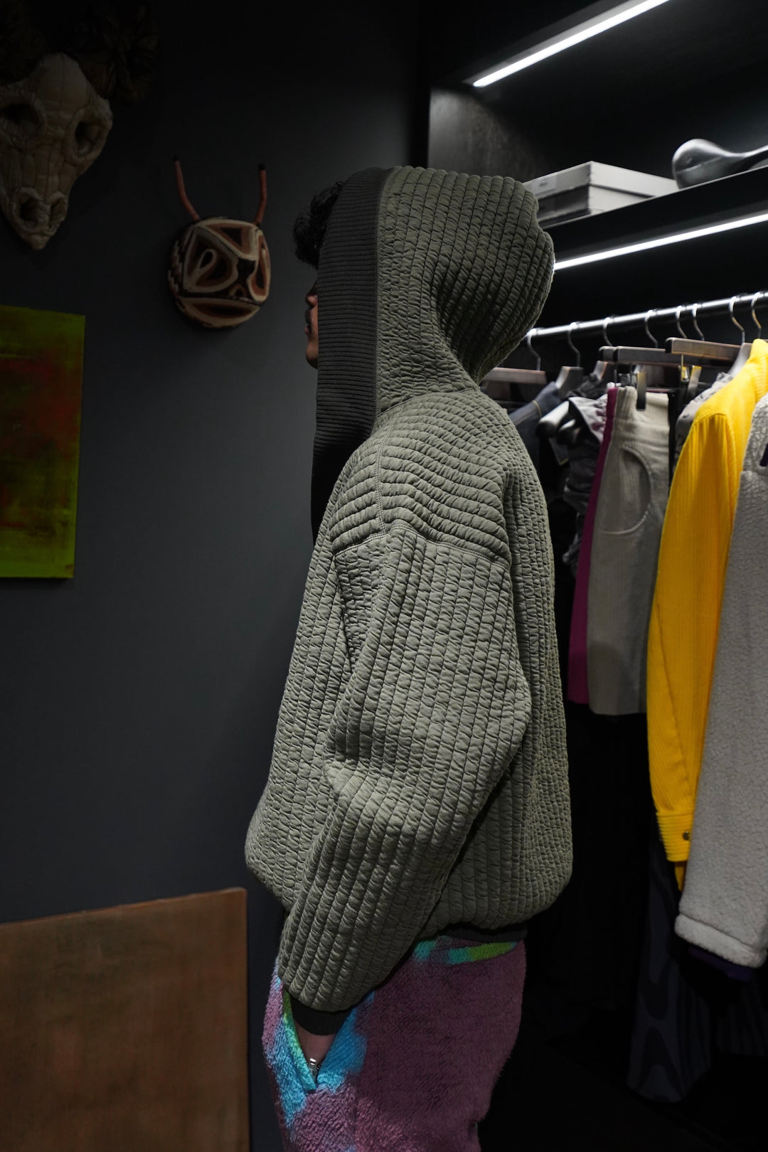 トップス 19ss Sasquatchfabrix NANPOU hoodie Sasquatchfabrix.(サスクワァッチファブリックス)のOBI-ONE